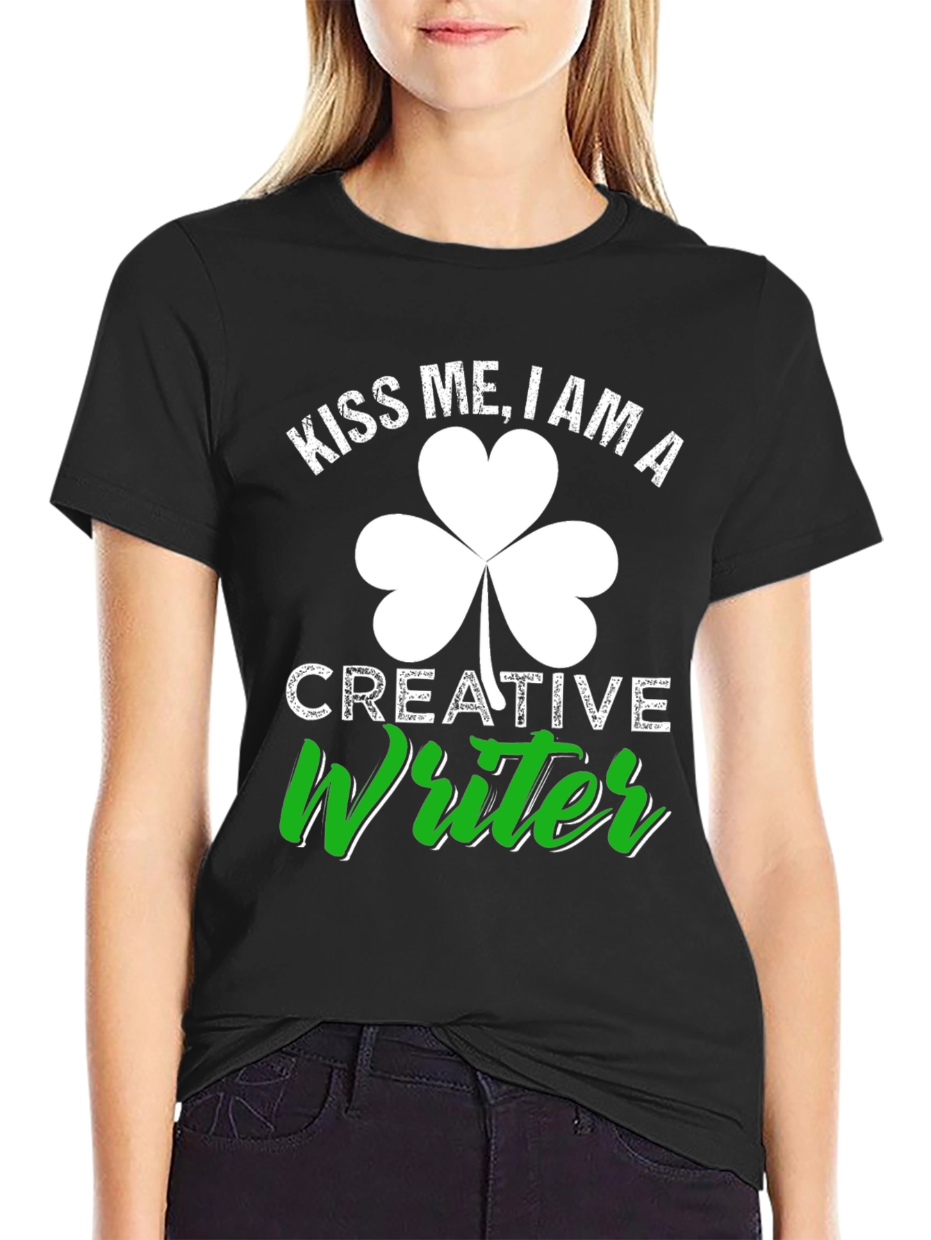 Kiss Me Im a Creative Writer T-Shirt