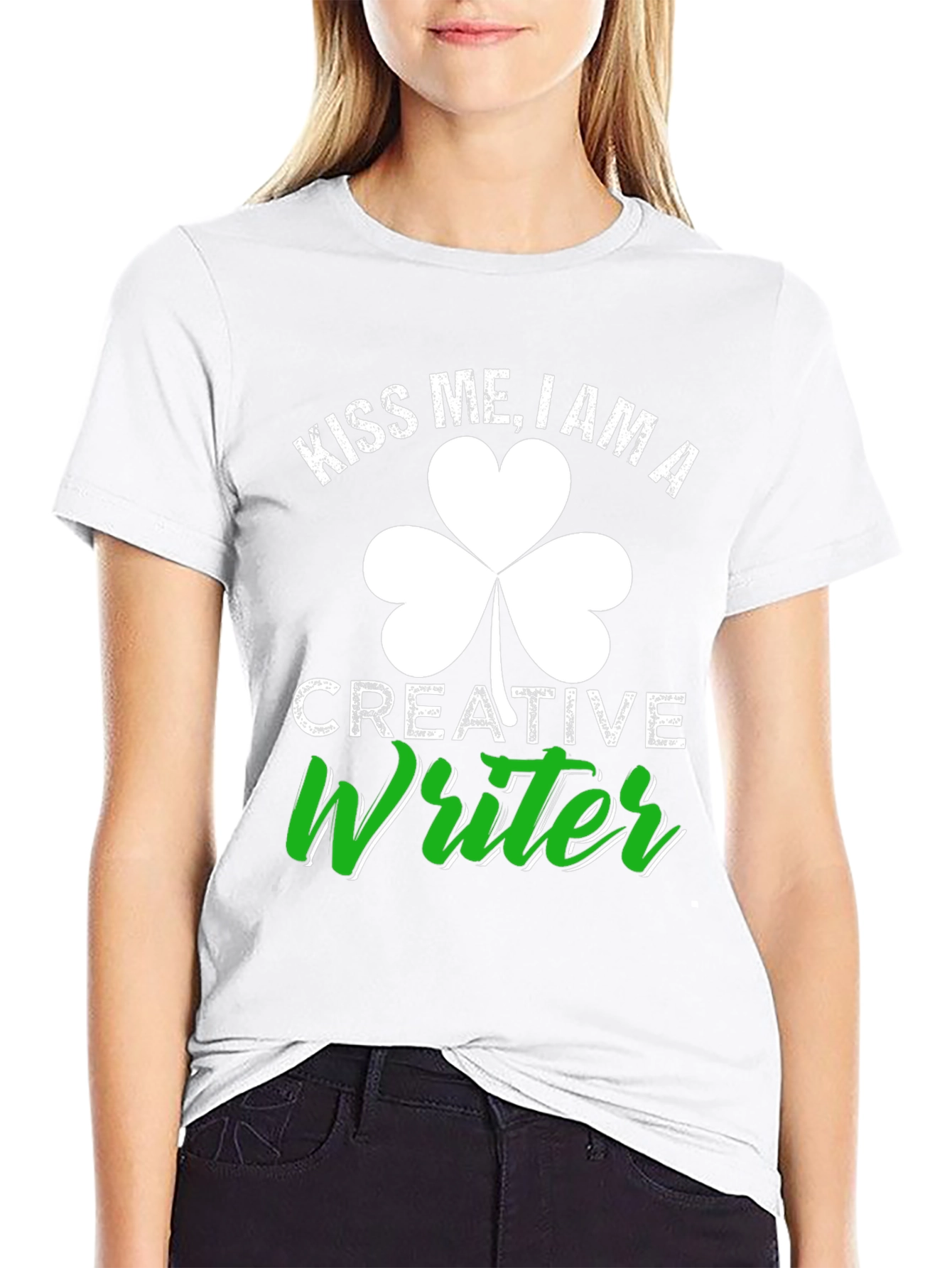 Kiss Me Im a Creative Writer T-Shirt