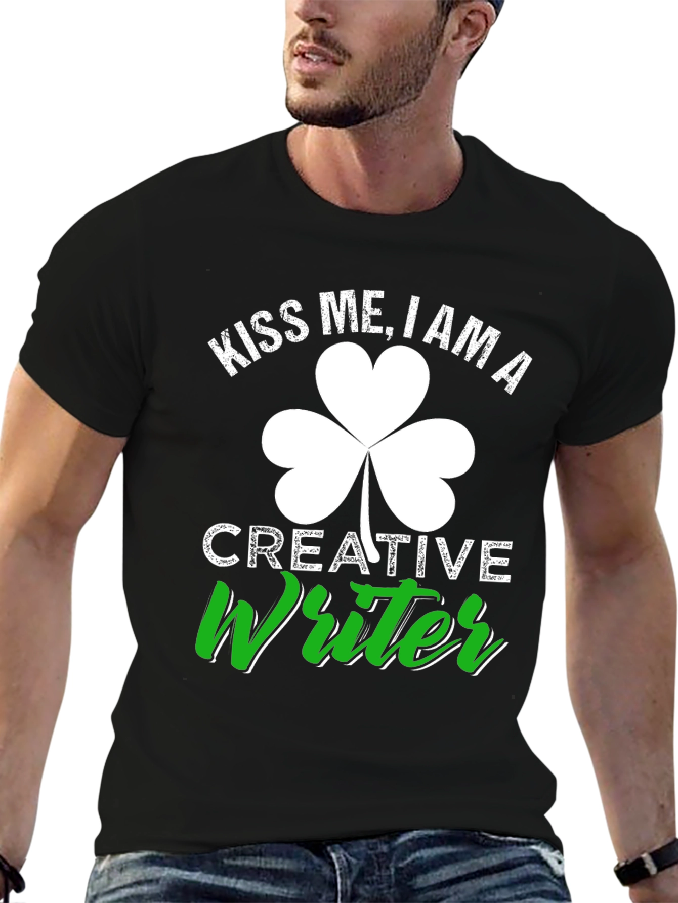 Kiss Me Im a Creative Writer T-Shirt