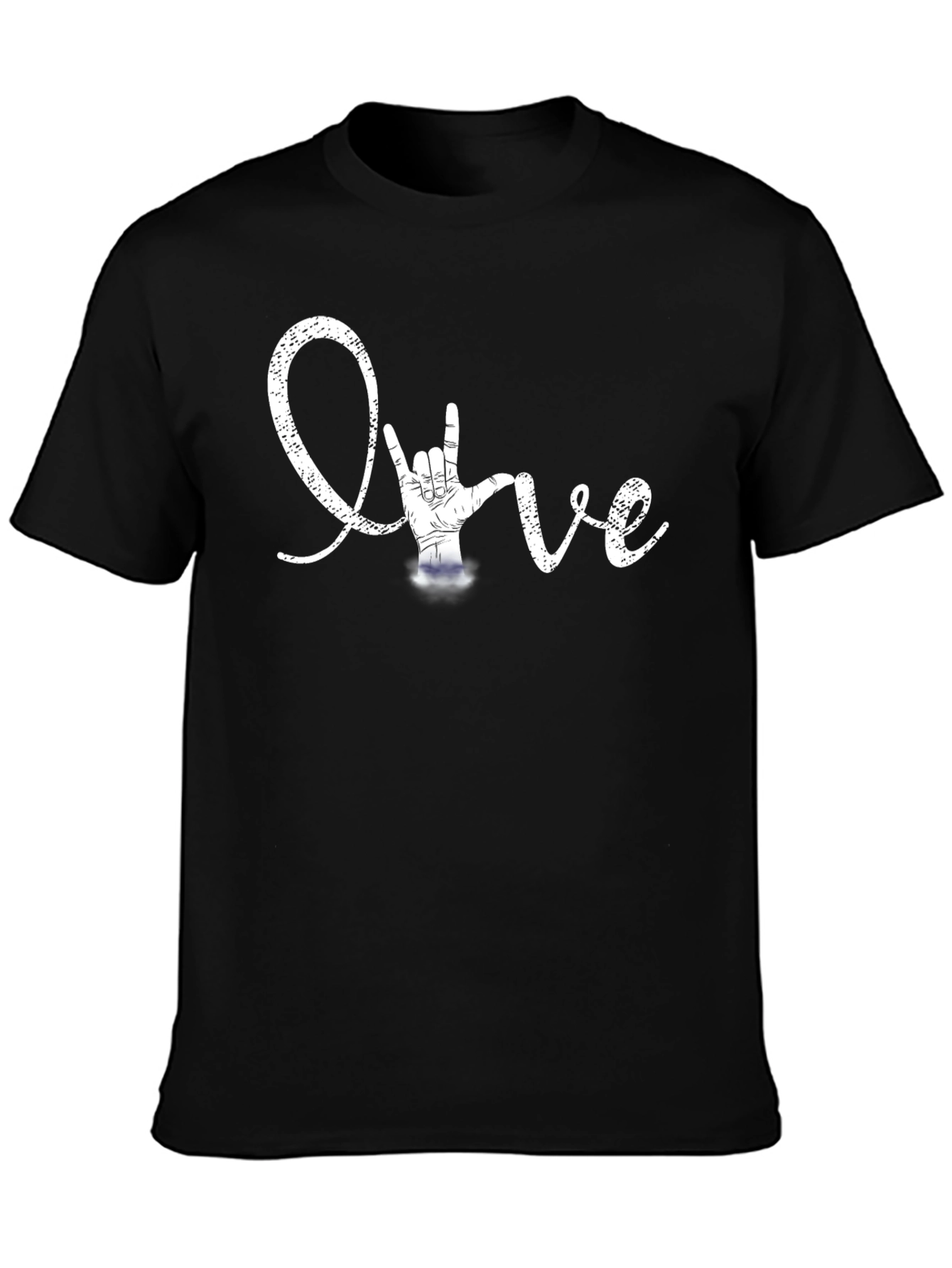 Love Sign Language Graphic T-Shirt