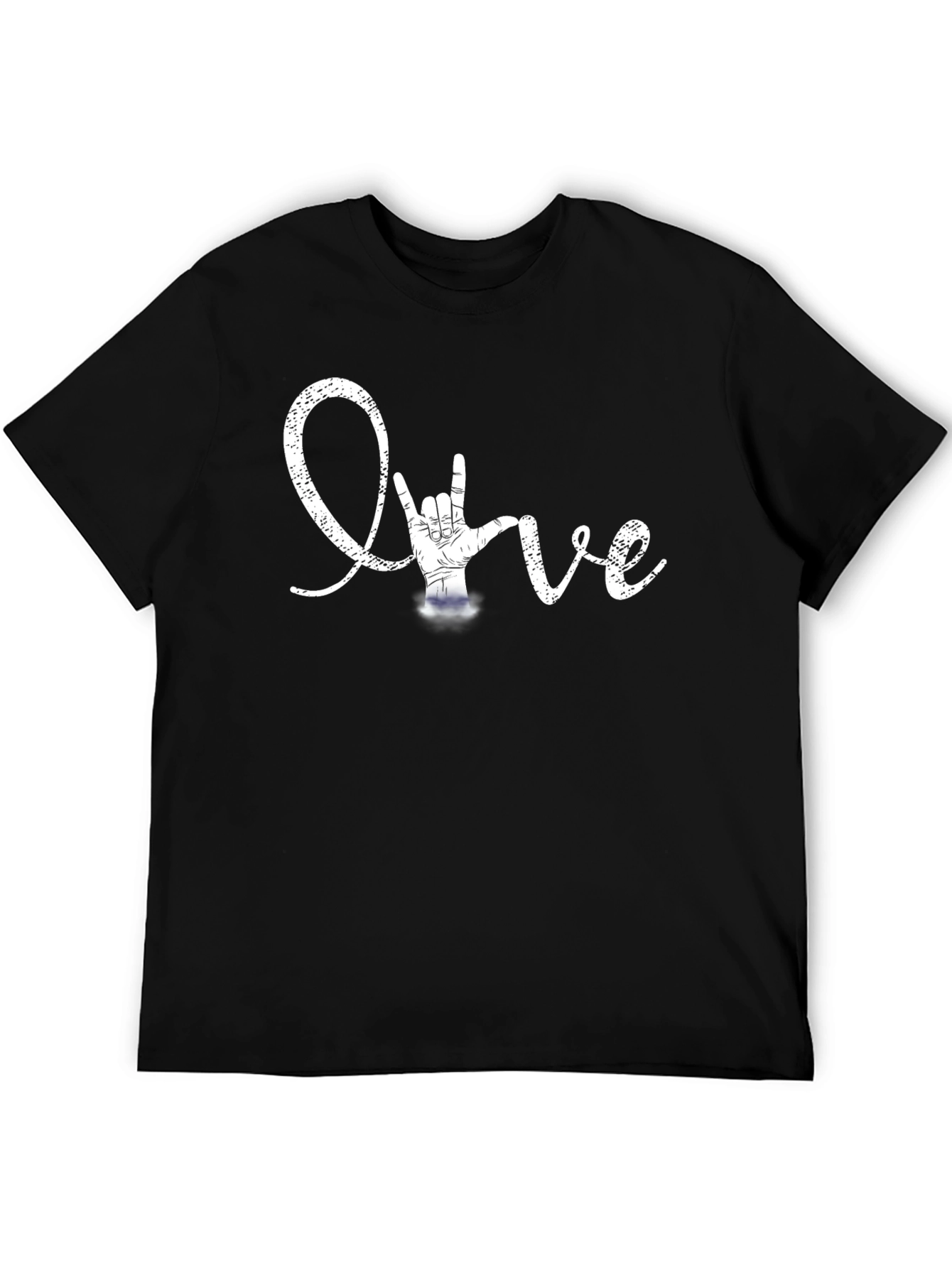 Love Sign Language Graphic T-Shirt