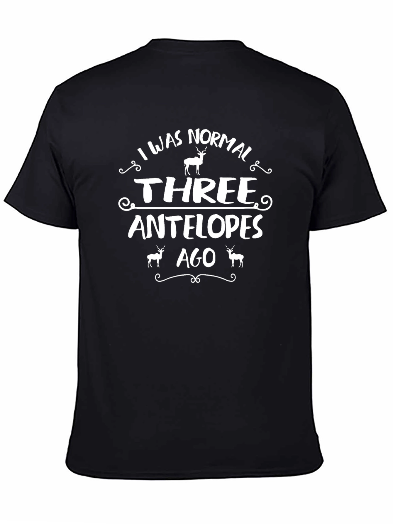 Funny Three Antelopes Ago Graphic T-Shirt