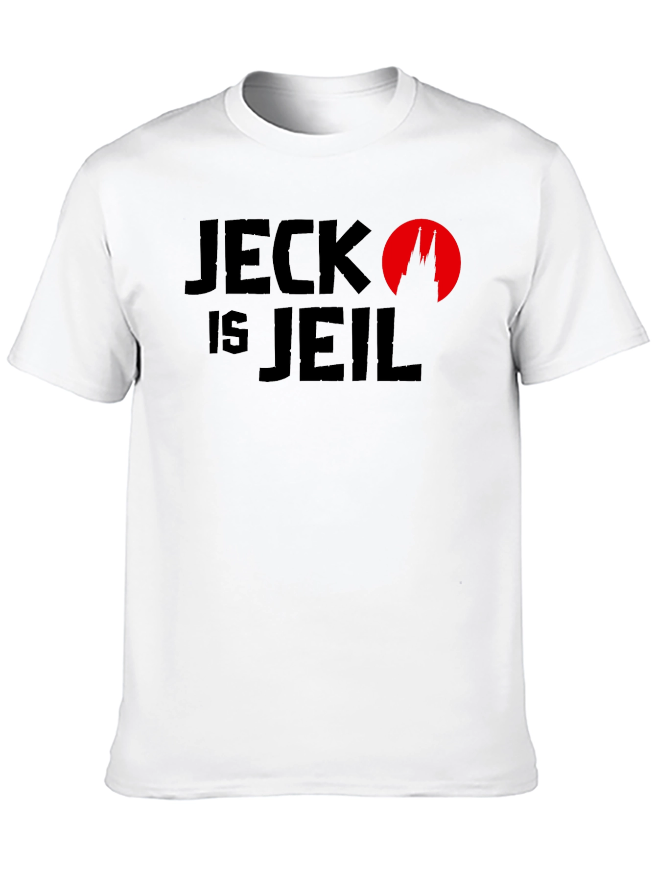 Jeck Is Jeil Black Graphic Tee
