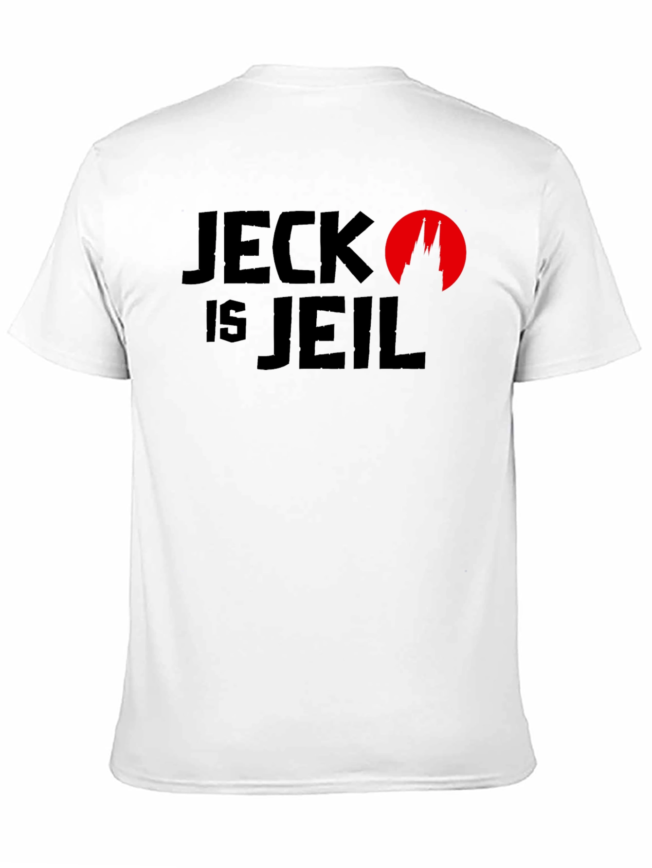 Jeck Is Jeil Black Graphic Tee