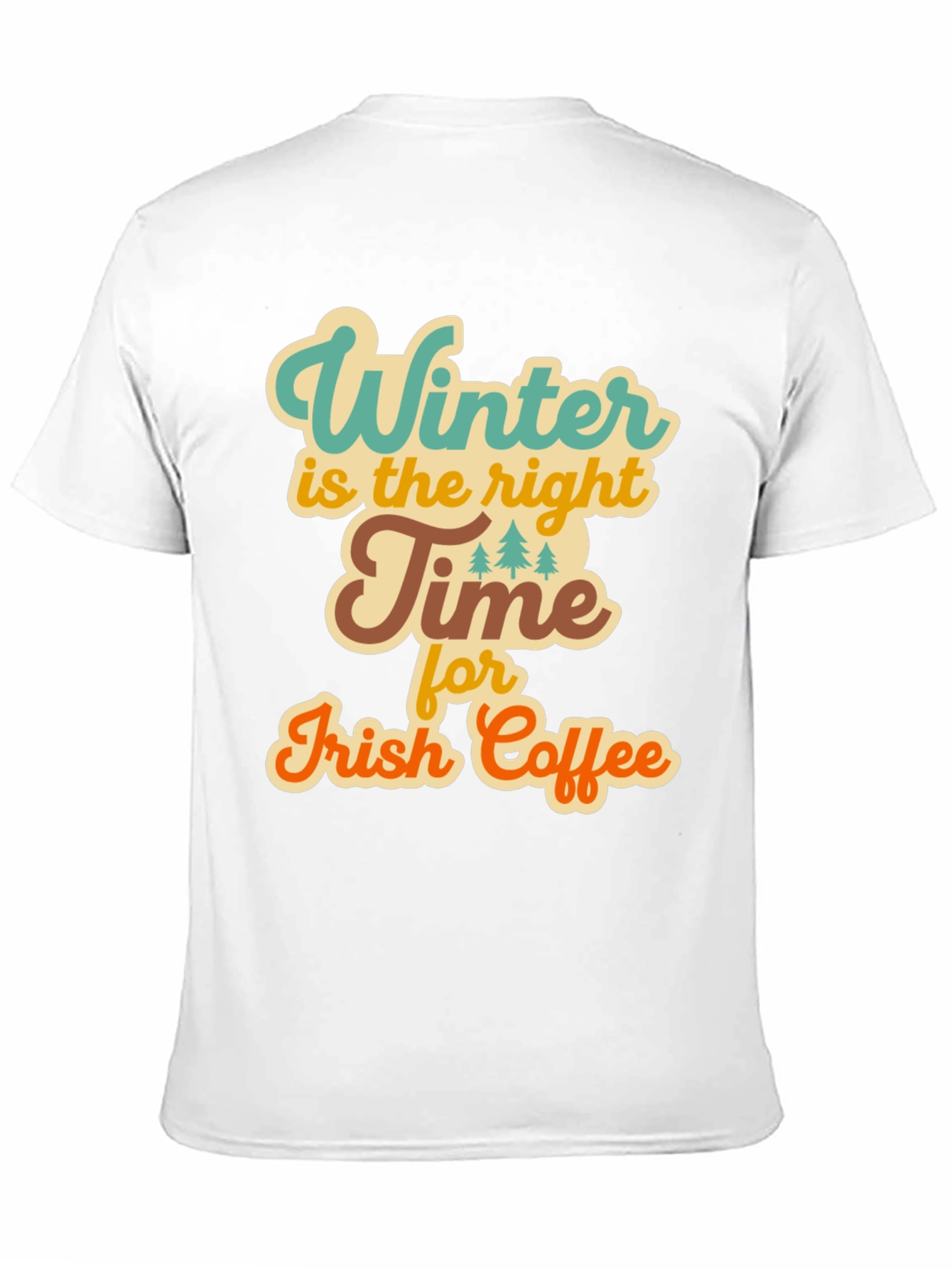 Winter Irish Coffee T-Shirt - Cozy Season Apparel