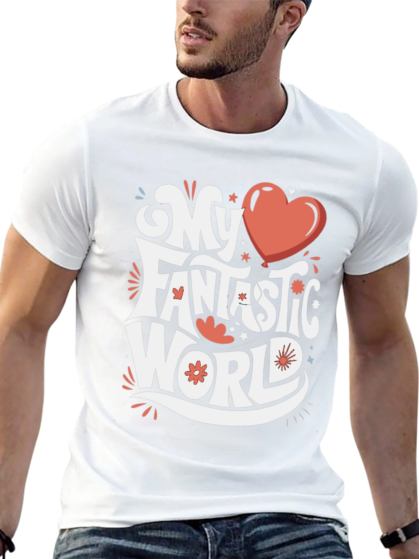 My Fantastic World Graphic Tee - Black