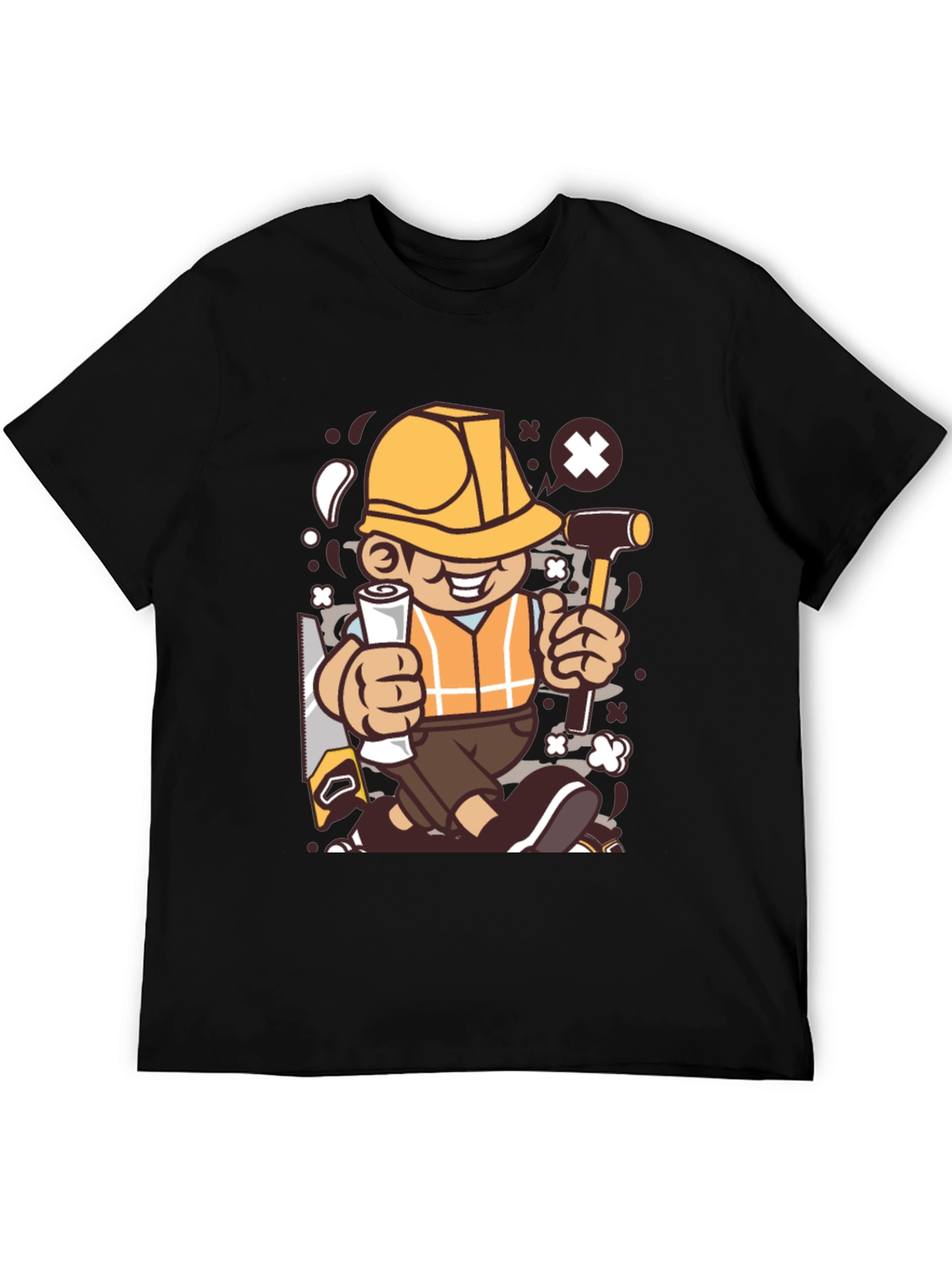 Cartoon Builder T-Shirt