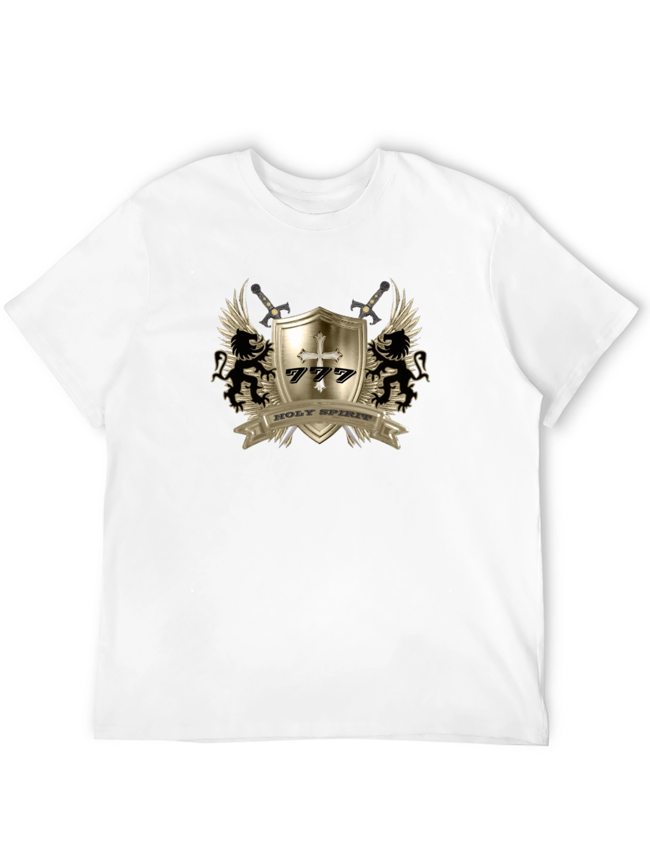 Holy Spirit Crest T-Shirt - Black