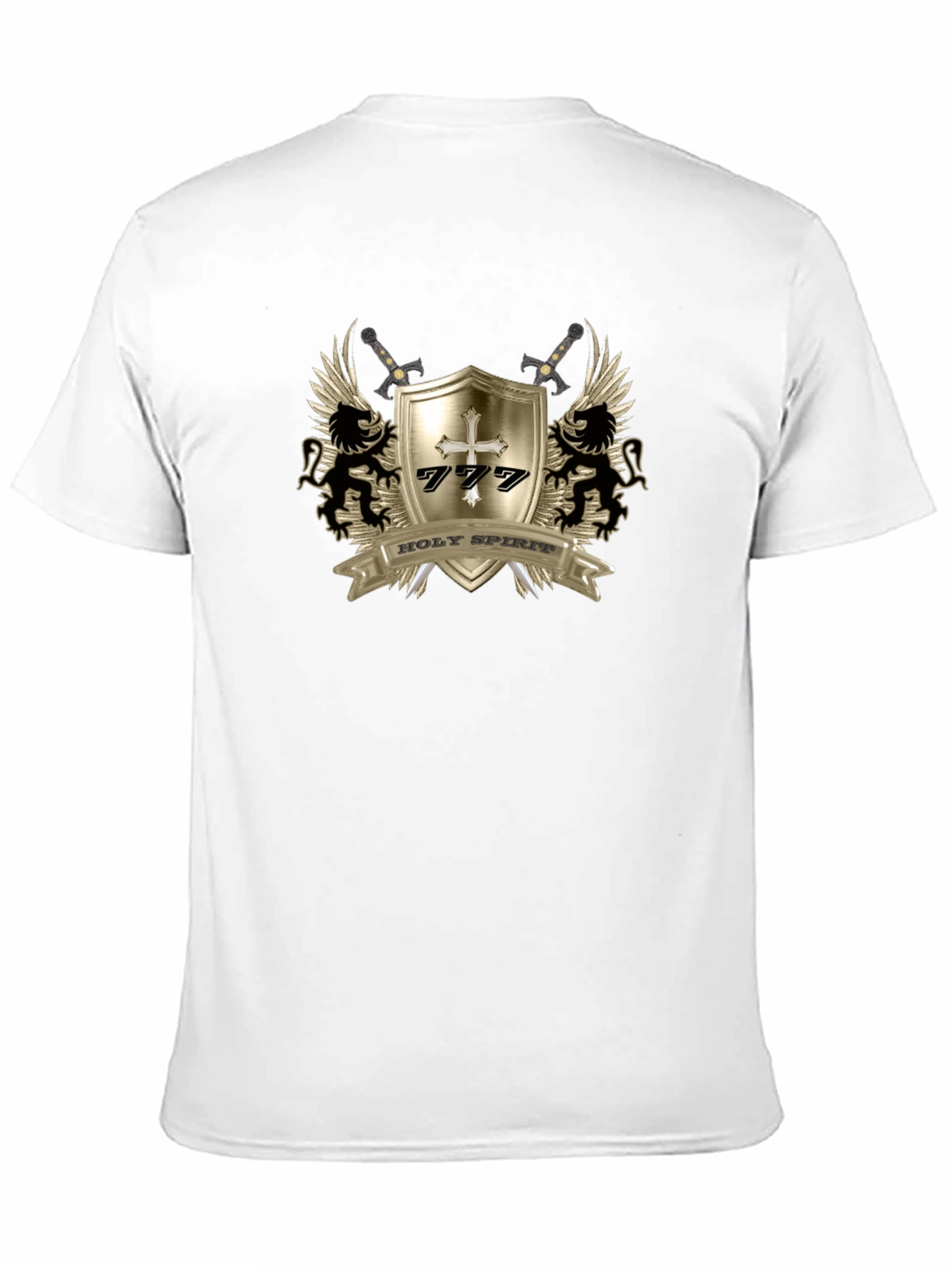 Holy Spirit Crest T-Shirt - Black
