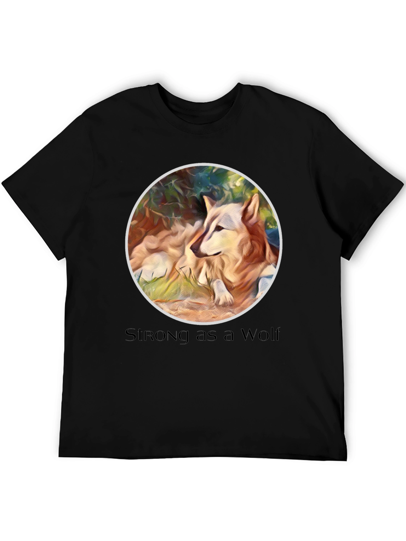 Strong as a Wolf Graphic Tee