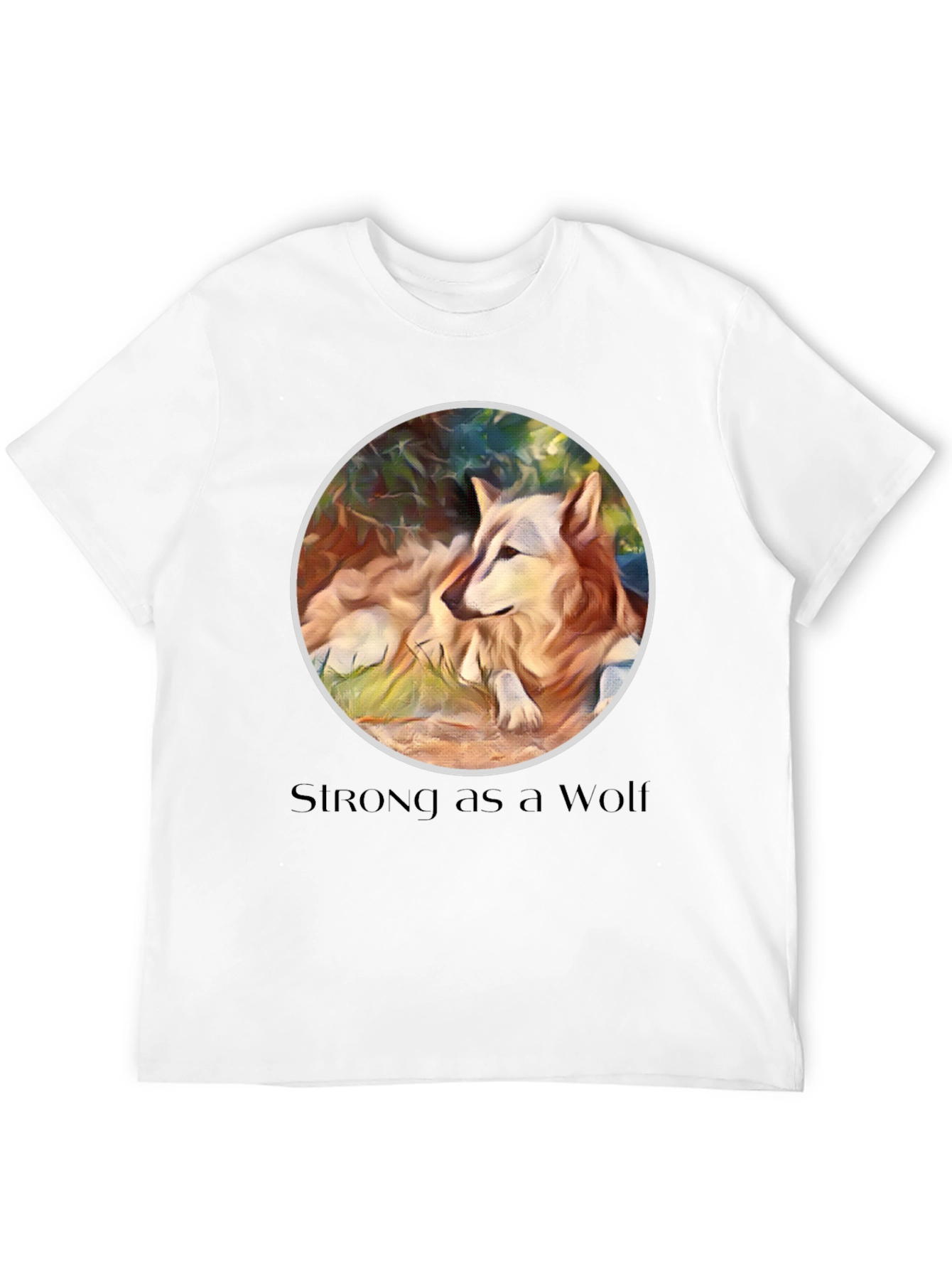 Strong as a Wolf Graphic Tee
