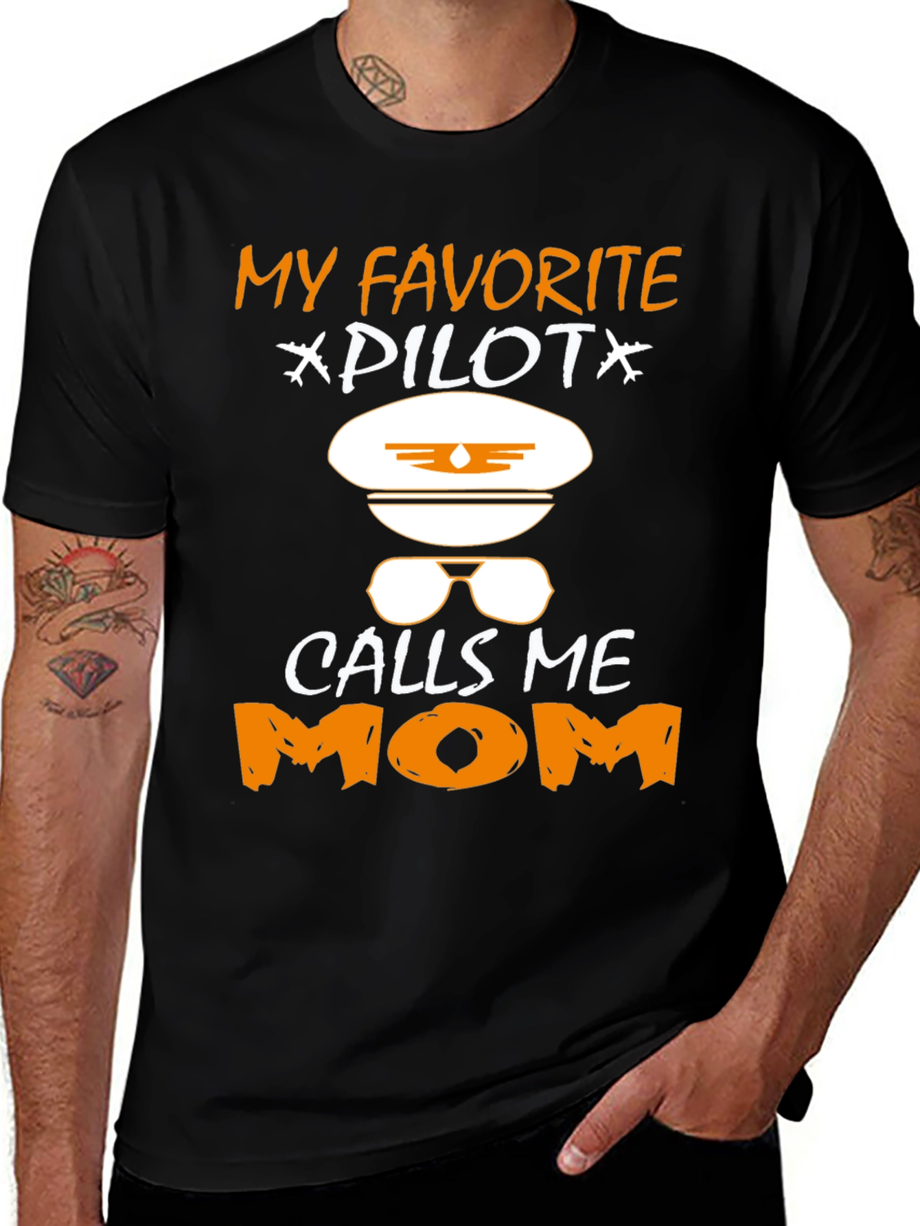 My Favorite Pilot Calls Me Mom T-Shirt