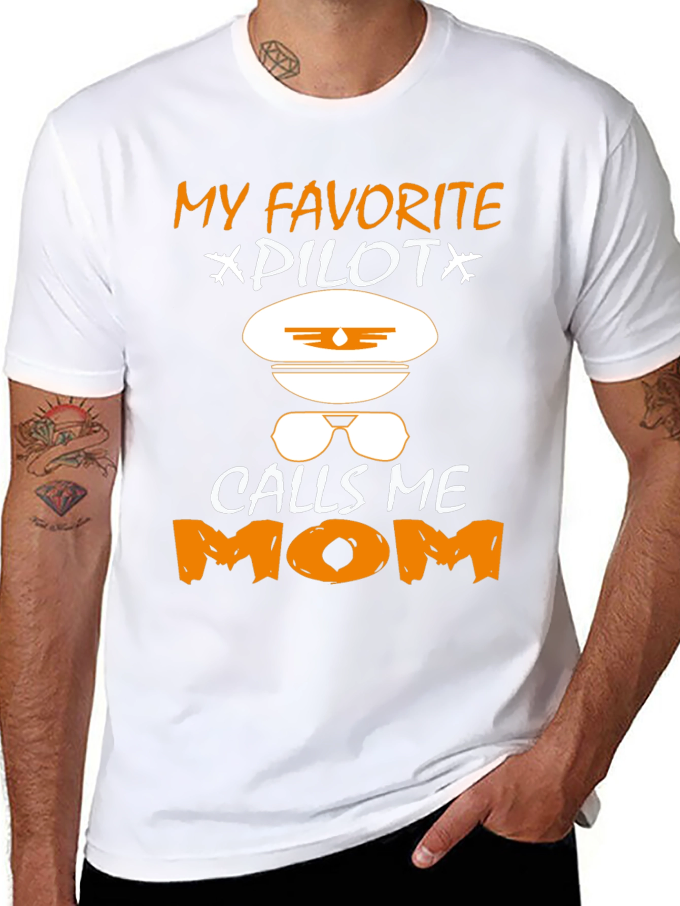 My Favorite Pilot Calls Me Mom T-Shirt
