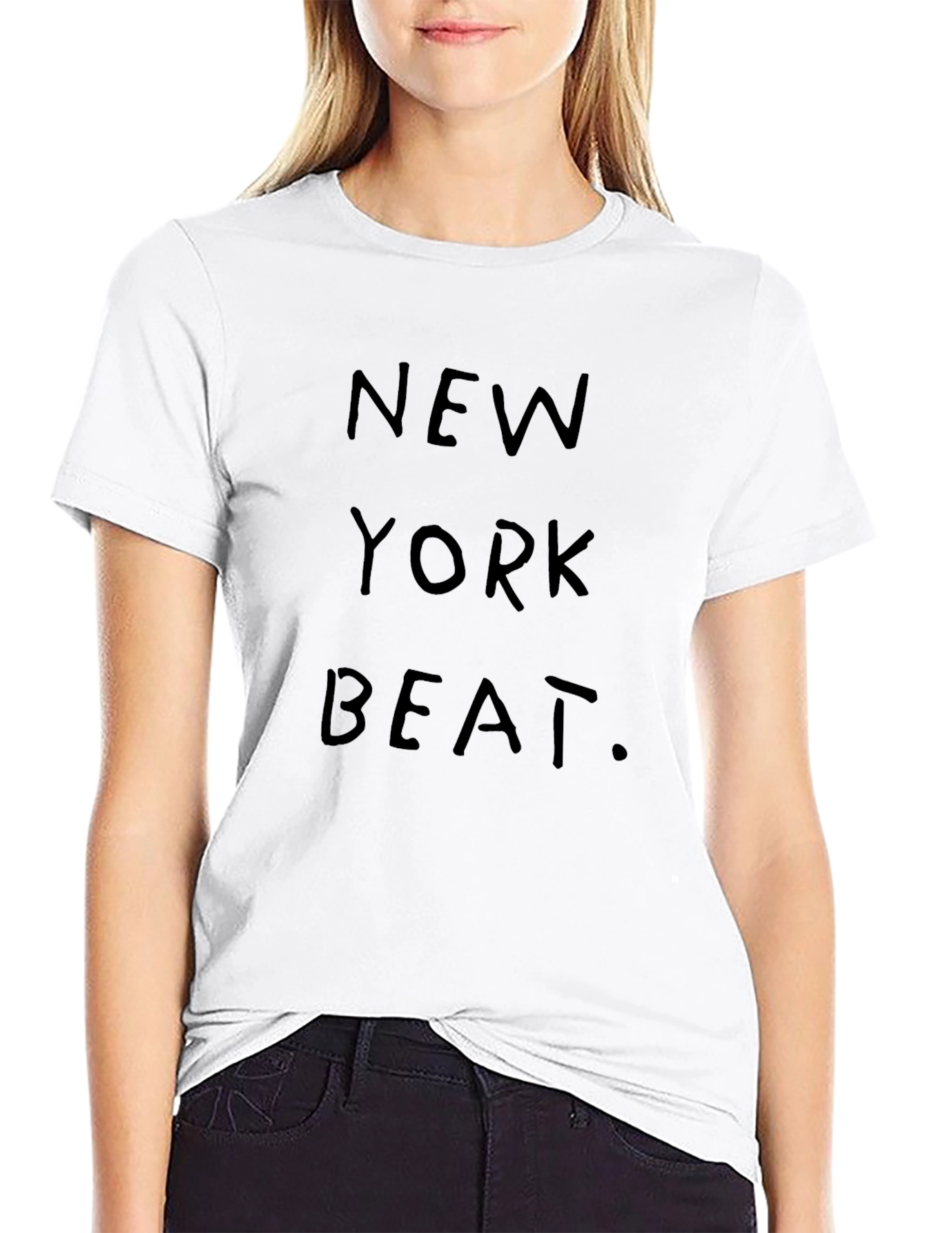 New York Beat Black Graphic Tee