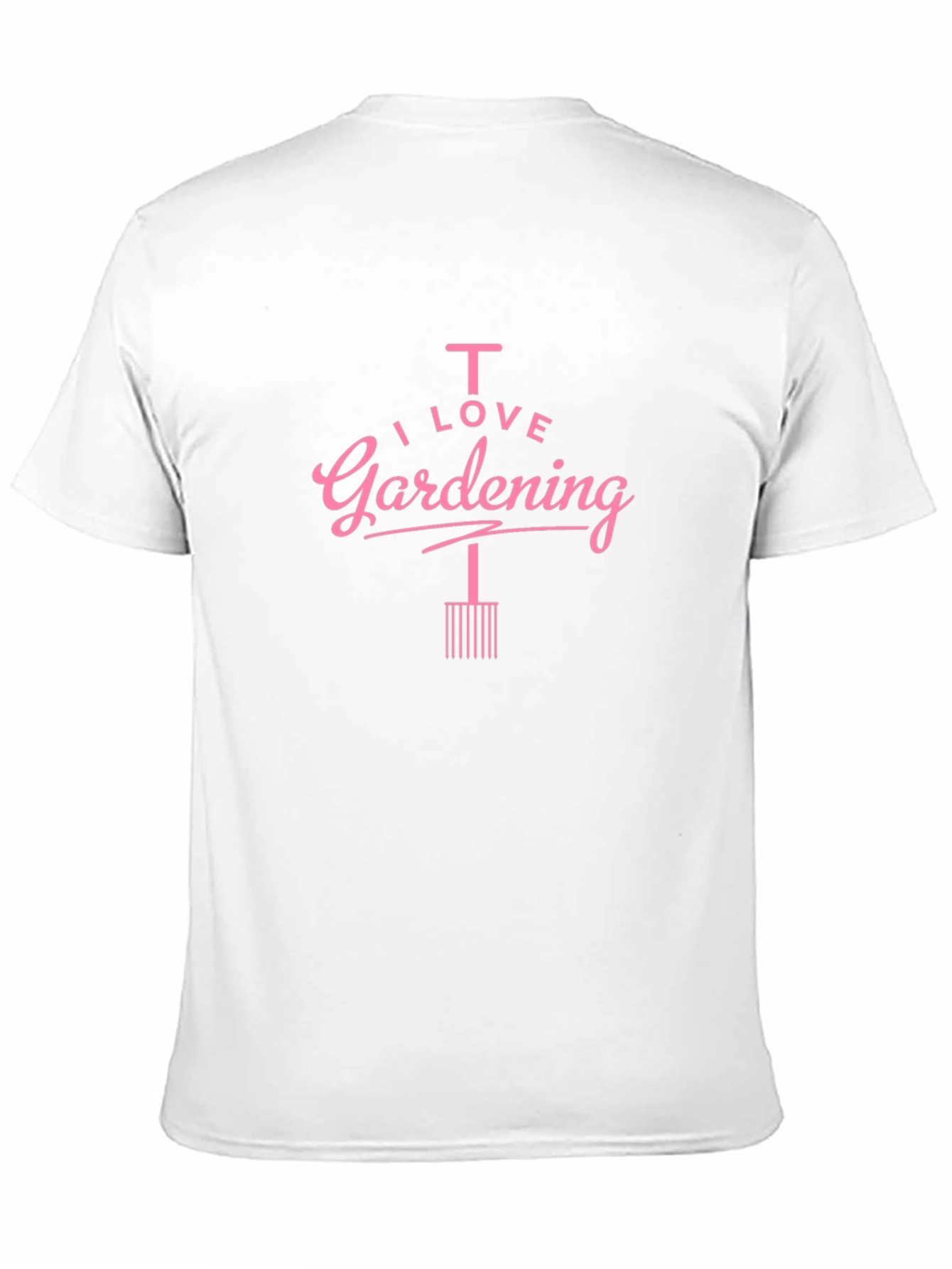 I Love Gardening Black T-Shirt
