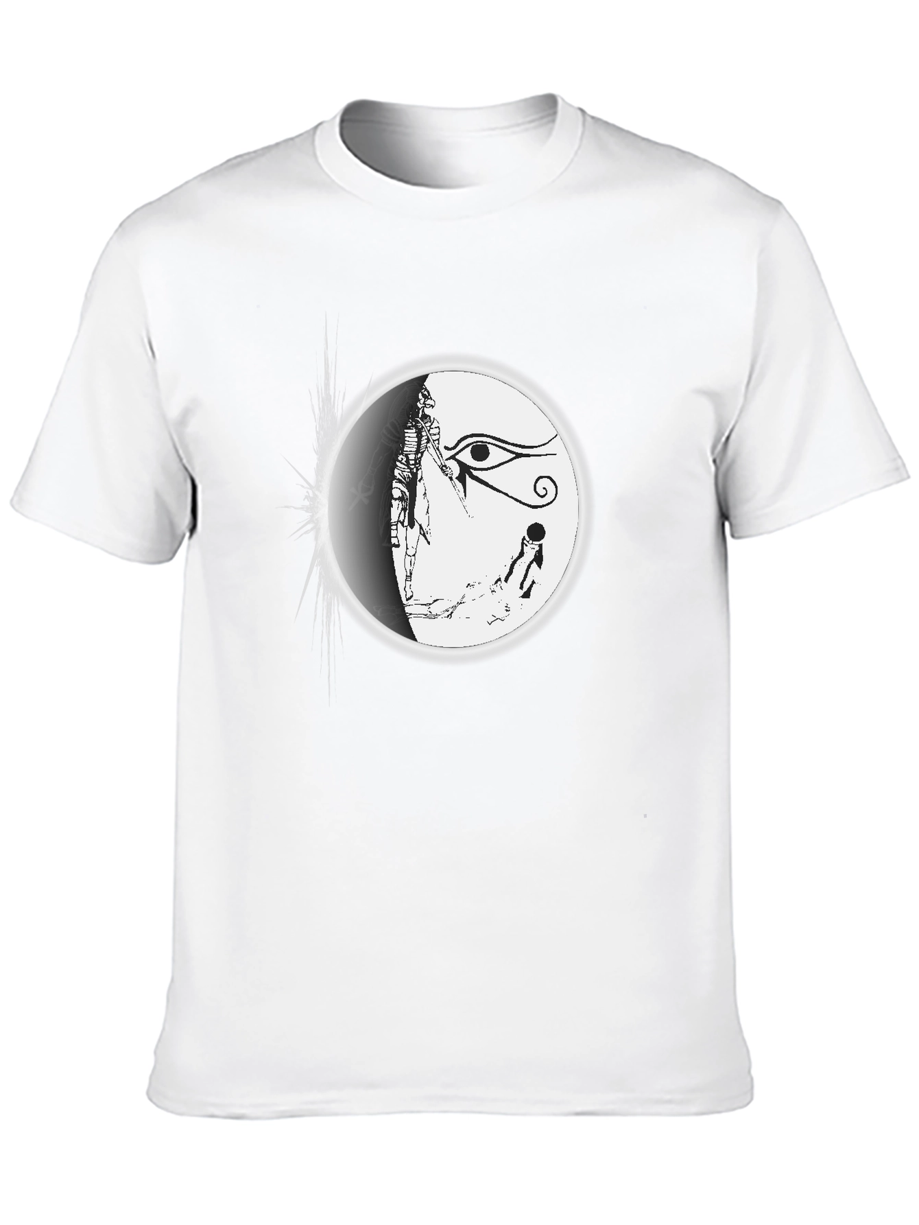 Egyptian Eye T-Shirt - Black Graphic Tee