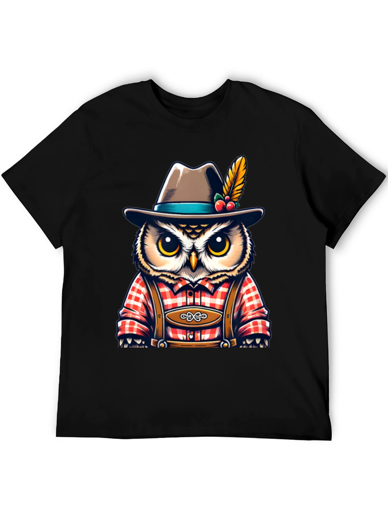 Owl Oktoberfest T-Shirt - Bavarian Style