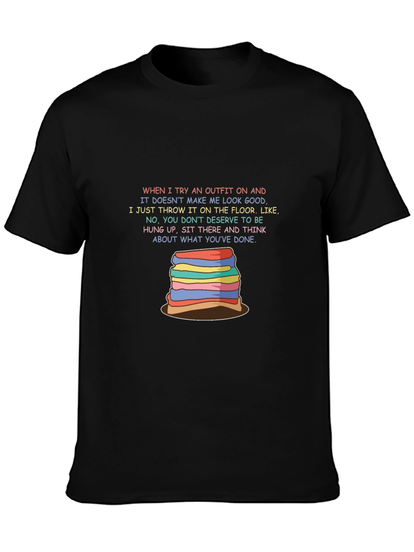 Outfit Throwing Humor T-Shirt