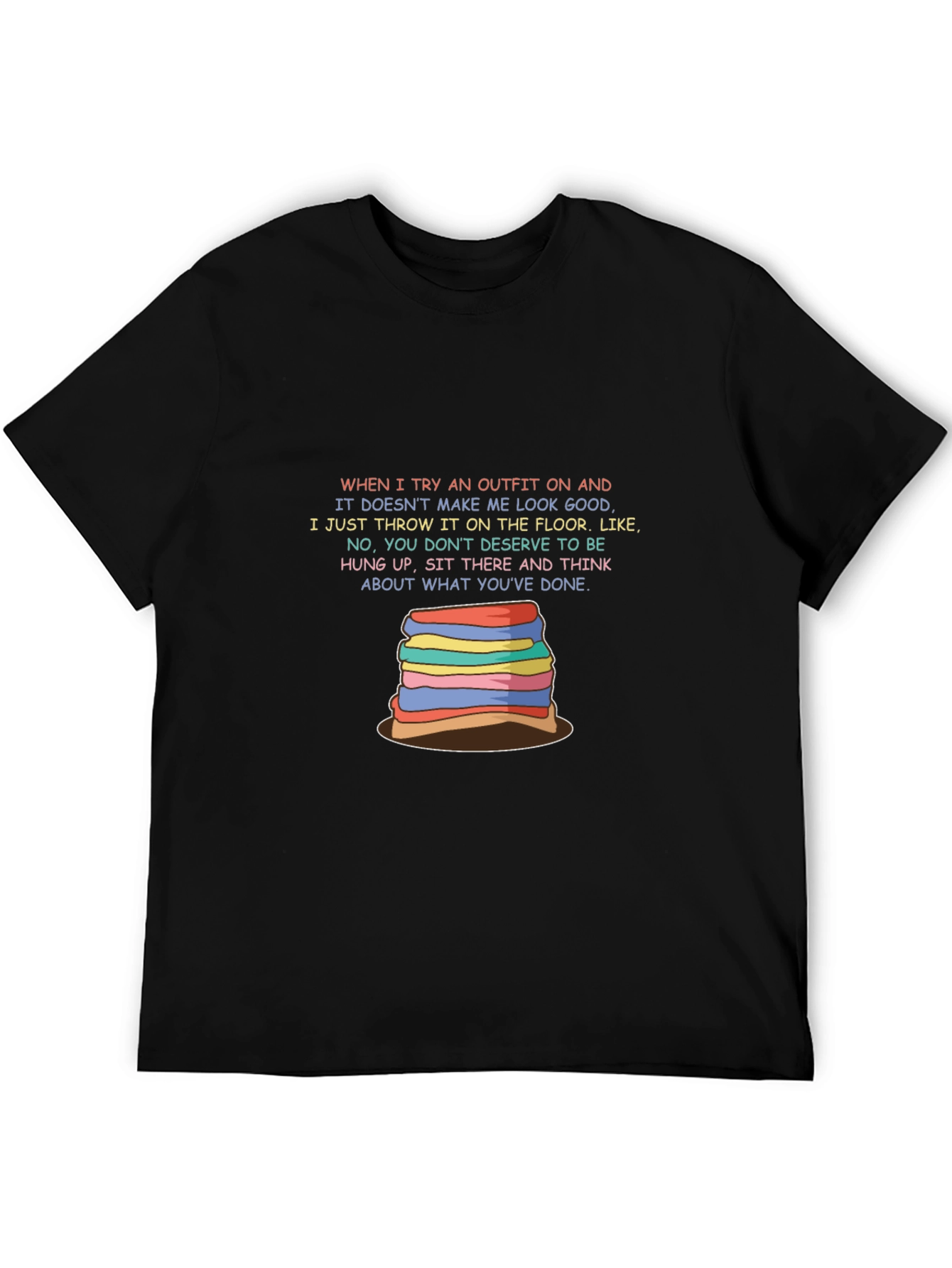 Outfit Throwing Humor T-Shirt