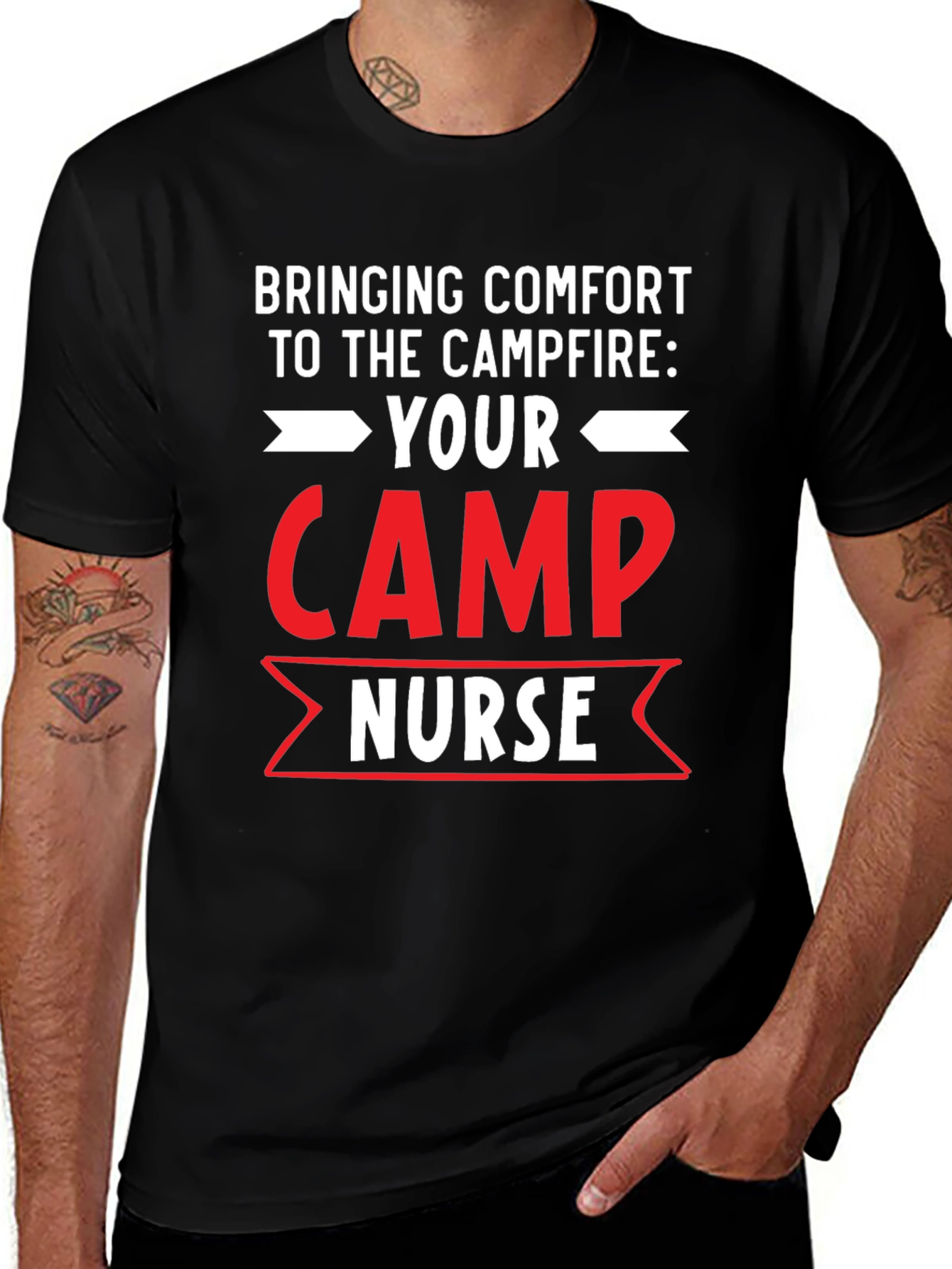 Camp Nurse Comfort T-Shirt