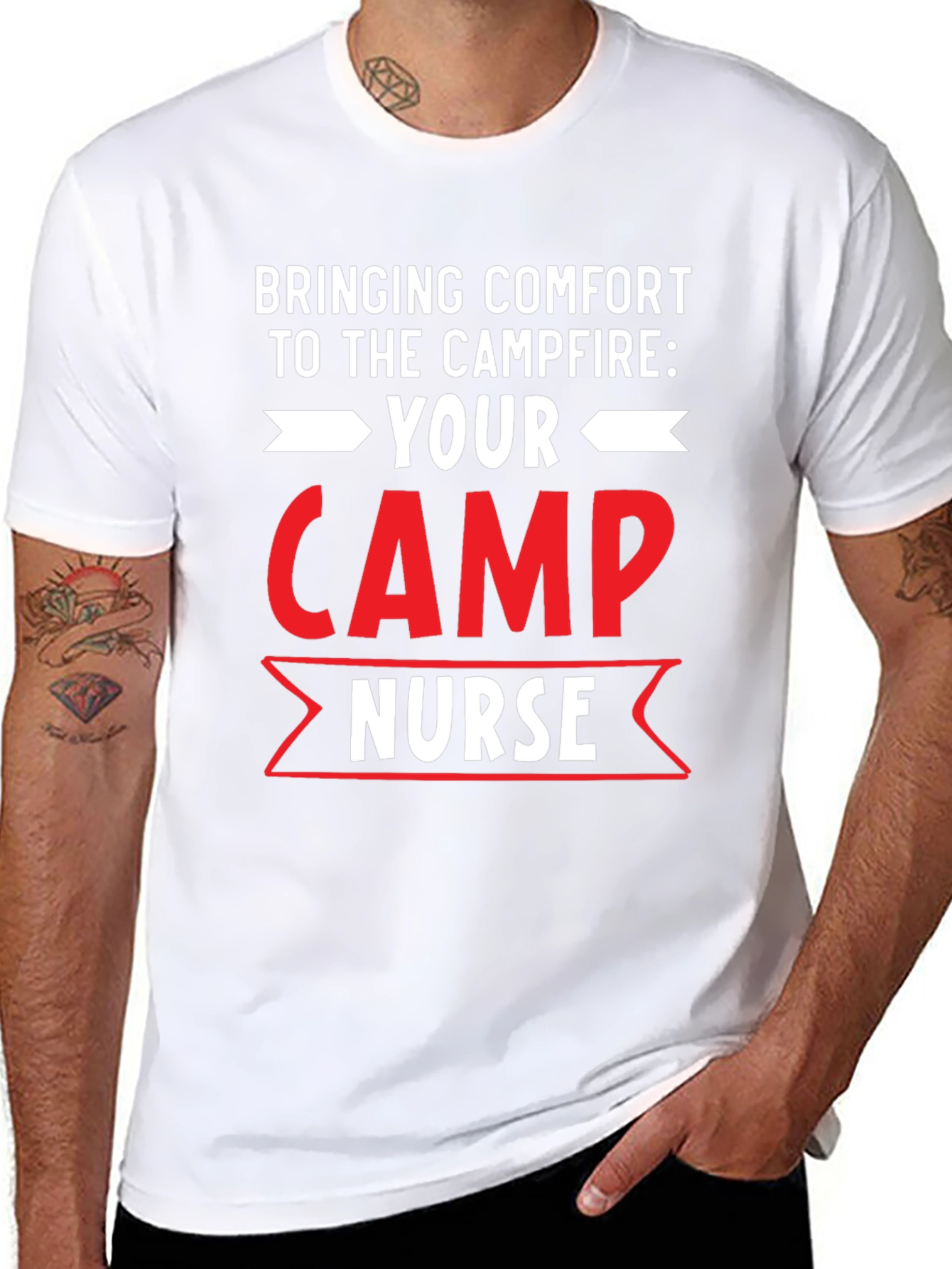 Camp Nurse Comfort T-Shirt