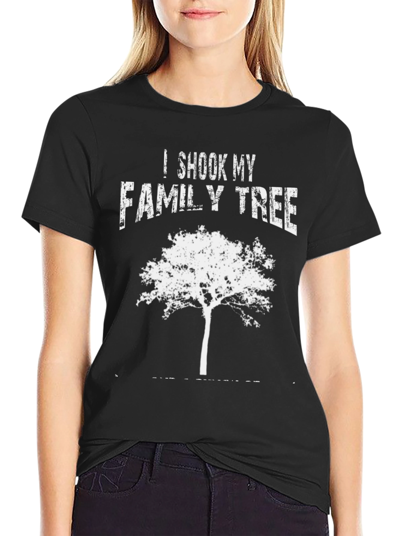 Shook My Family Tree Funny Graphic Tee