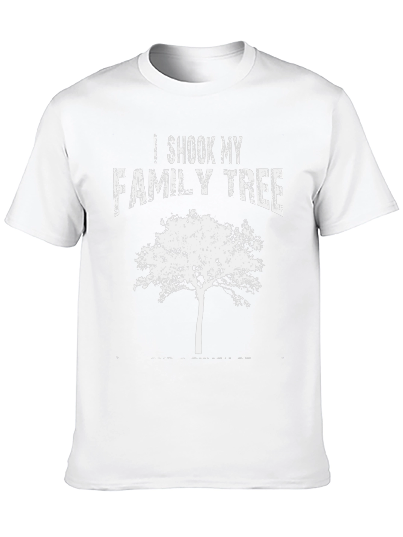 Shook My Family Tree Funny Graphic Tee