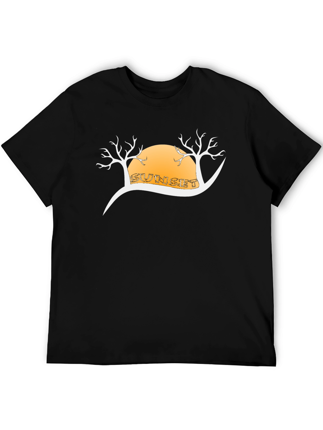 Sunset Graphic Print T-Shirt