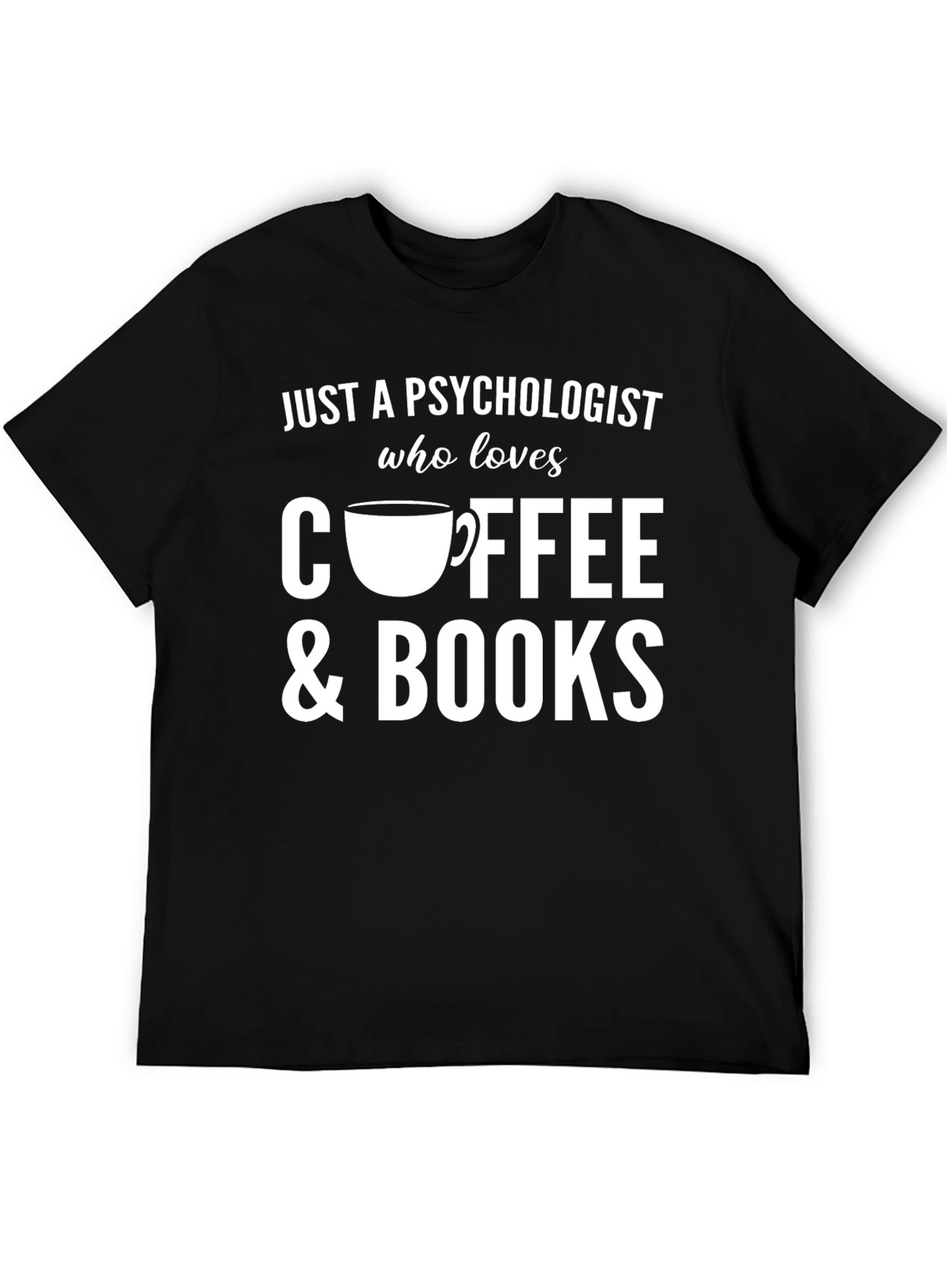 Psychologist Coffee & Books T-Shirt