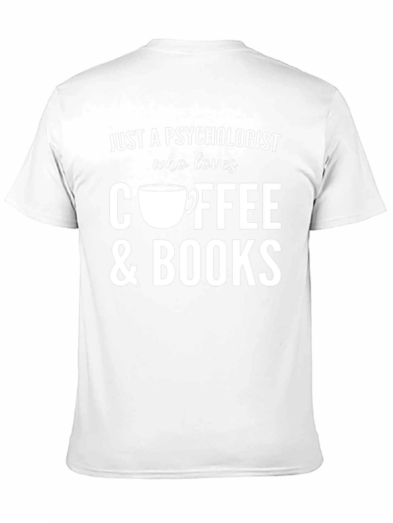 Psychologist Coffee & Books T-Shirt