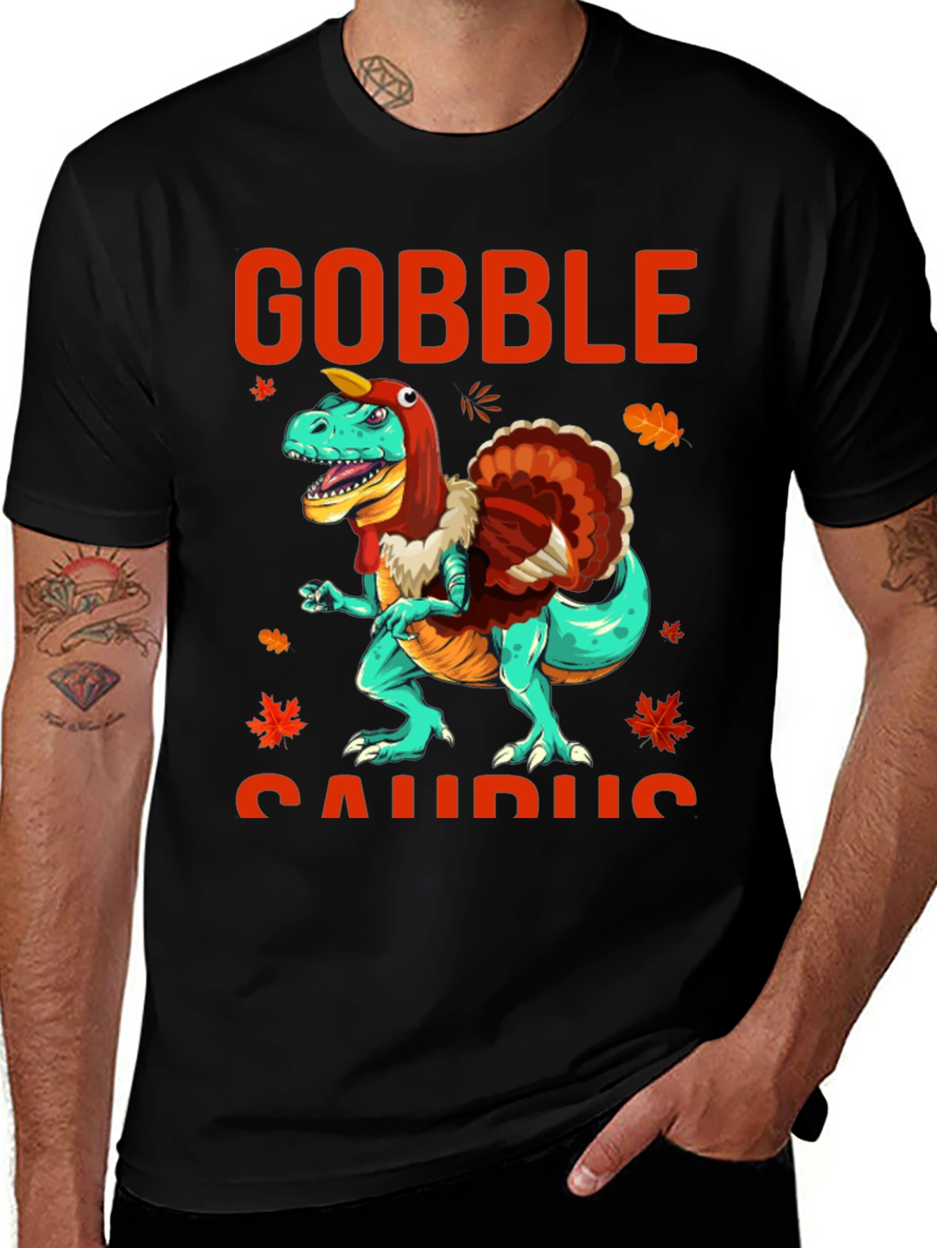 Gobble Saurus Thanksgiving T-Shirt