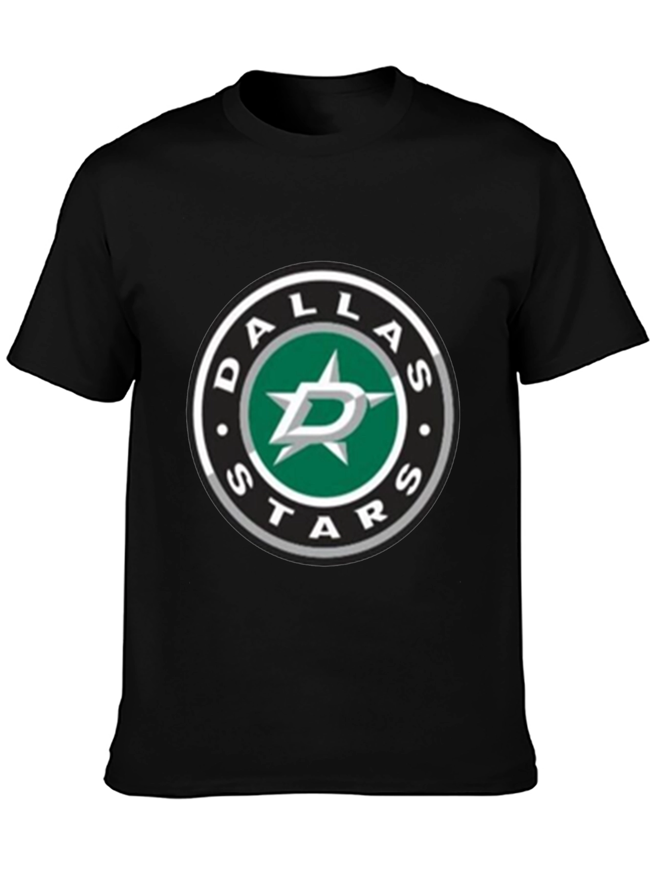 Dallas Stars Hockey Logo T-Shirt - Black
