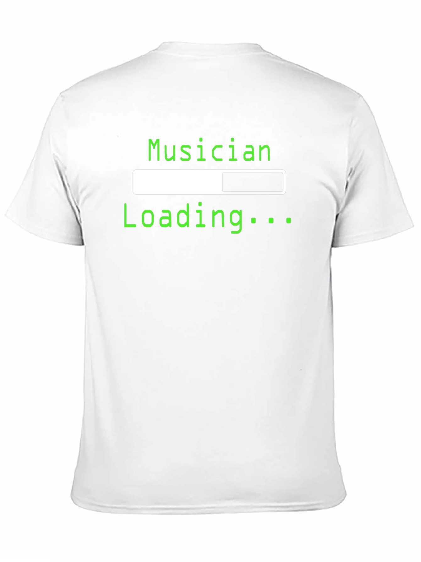 Musician Loading Black T-Shirt