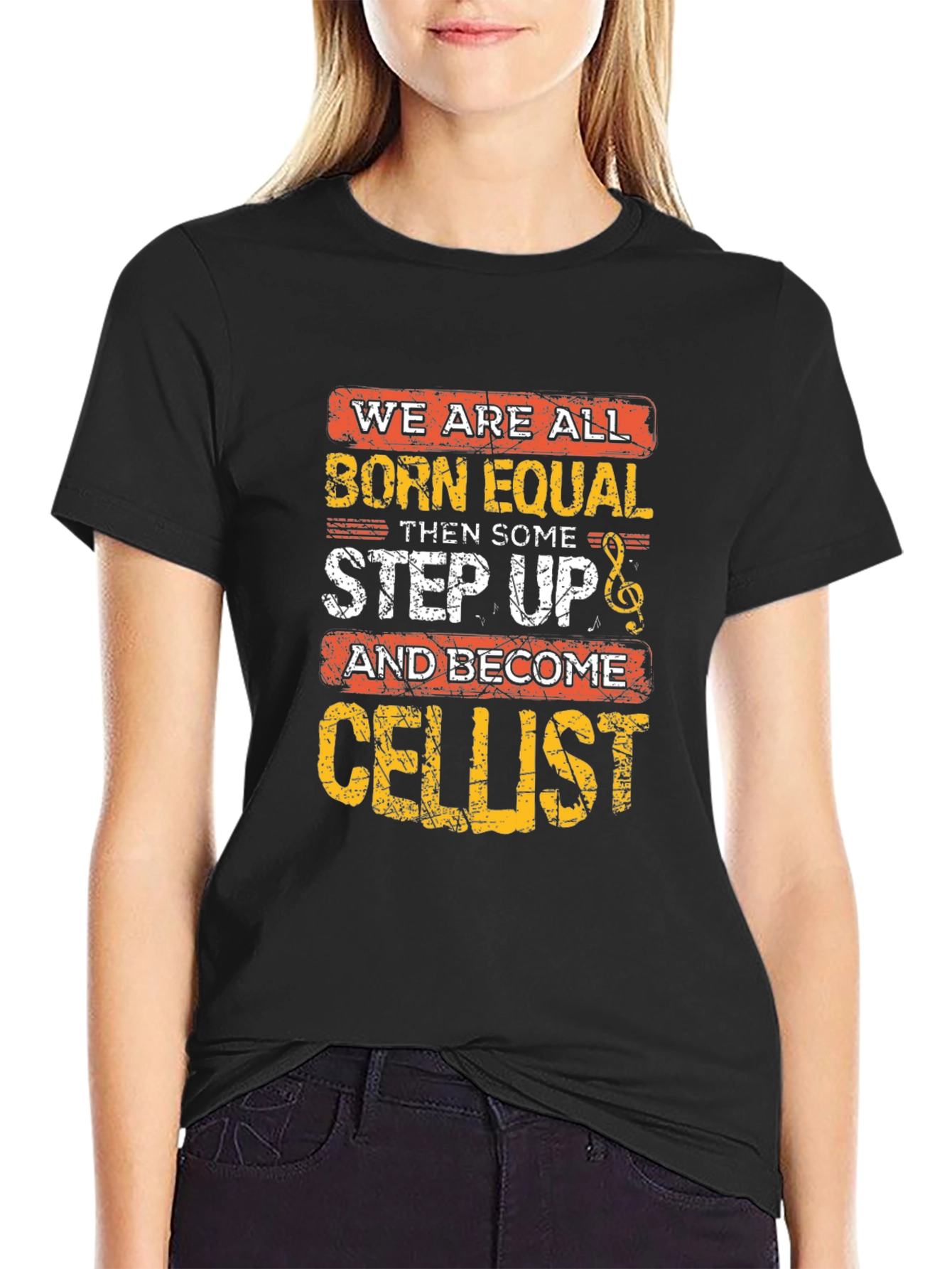 Cellist Graphic Tee - Born Equal