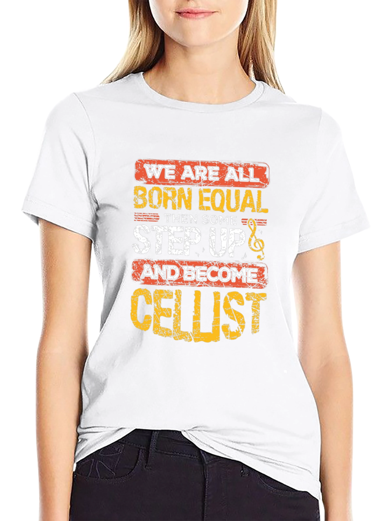 Cellist Graphic Tee - Born Equal