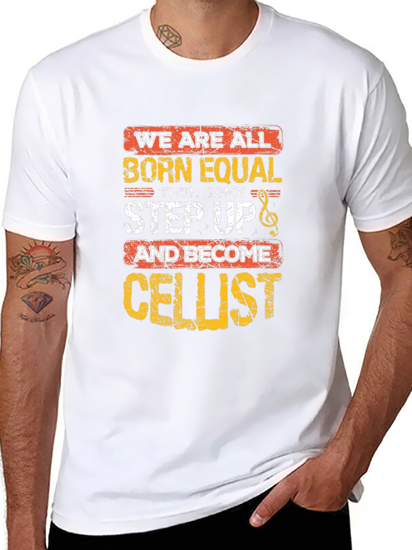 Cellist Graphic Tee - Born Equal