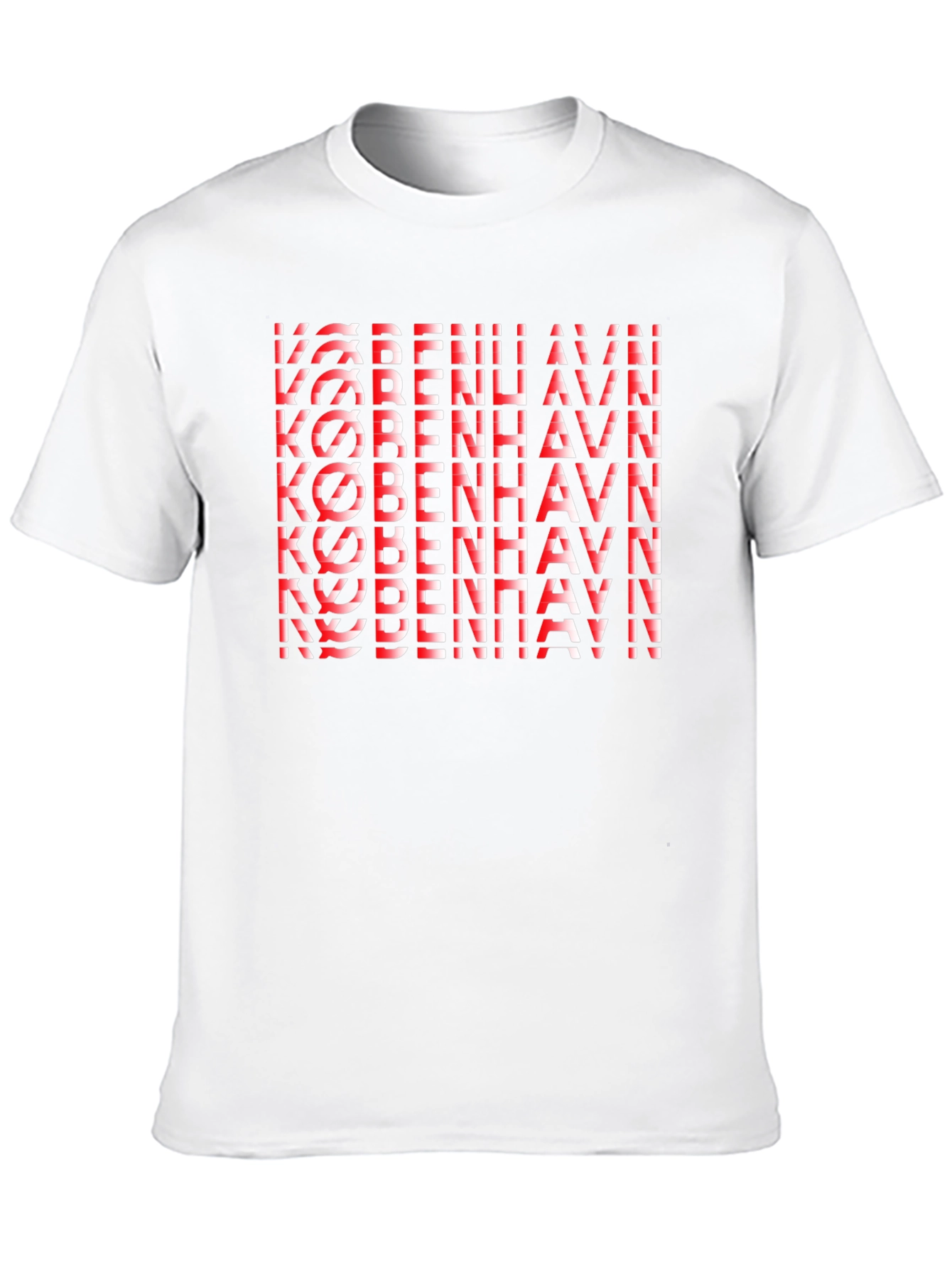 Copenhagen Denmark Graphic Tee - Black Cotton T-Shirt