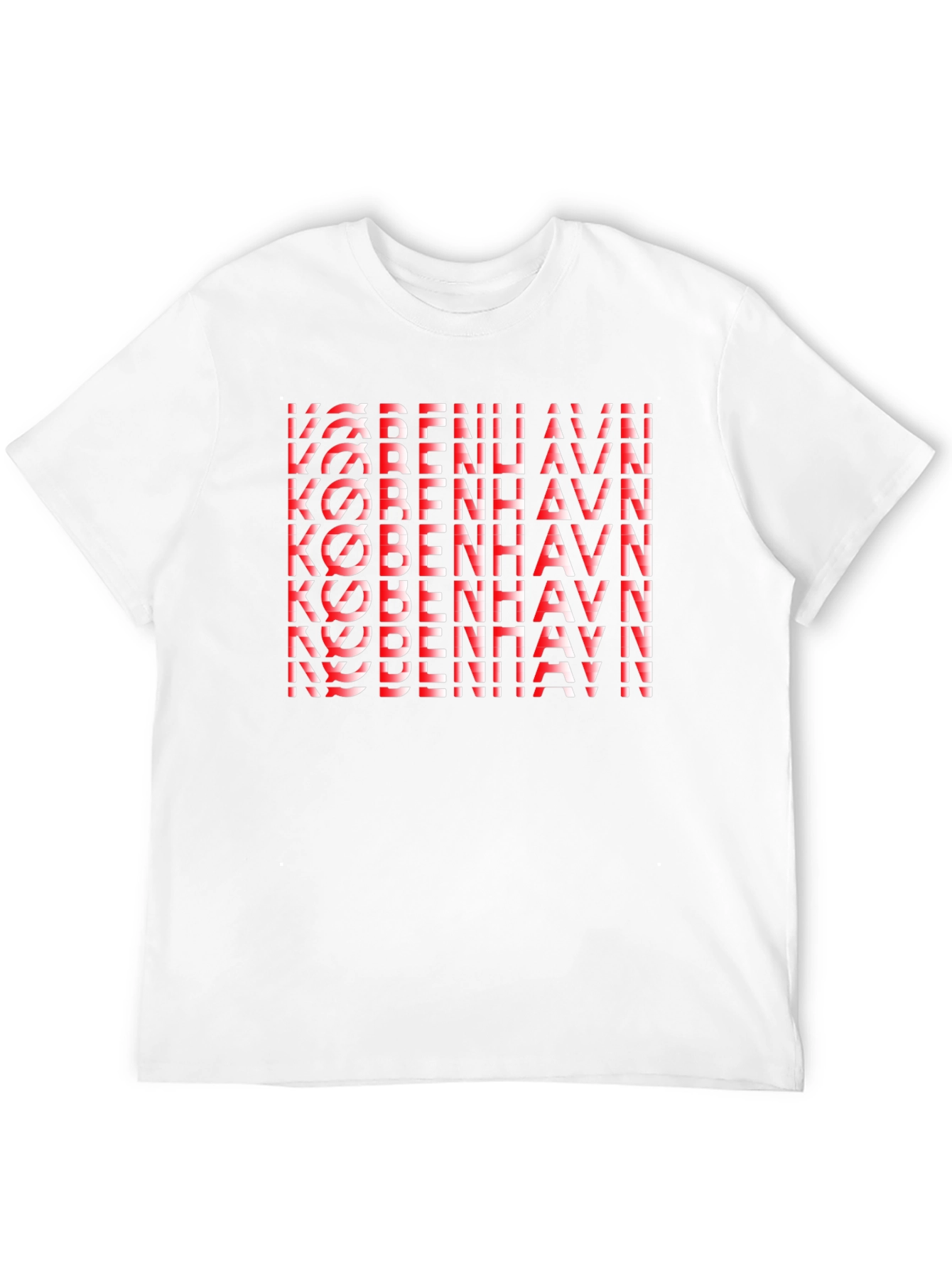 Copenhagen Denmark Graphic Tee - Black Cotton T-Shirt