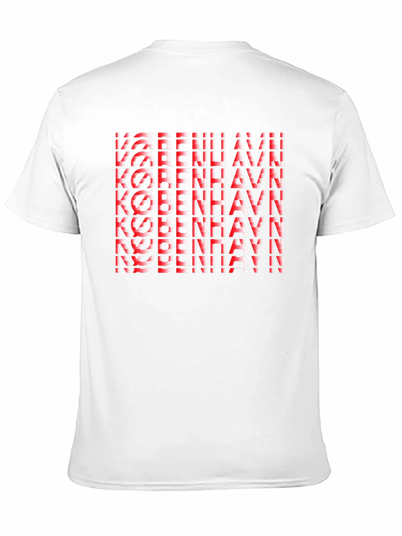 Copenhagen Denmark Graphic Tee - Black Cotton T-Shirt