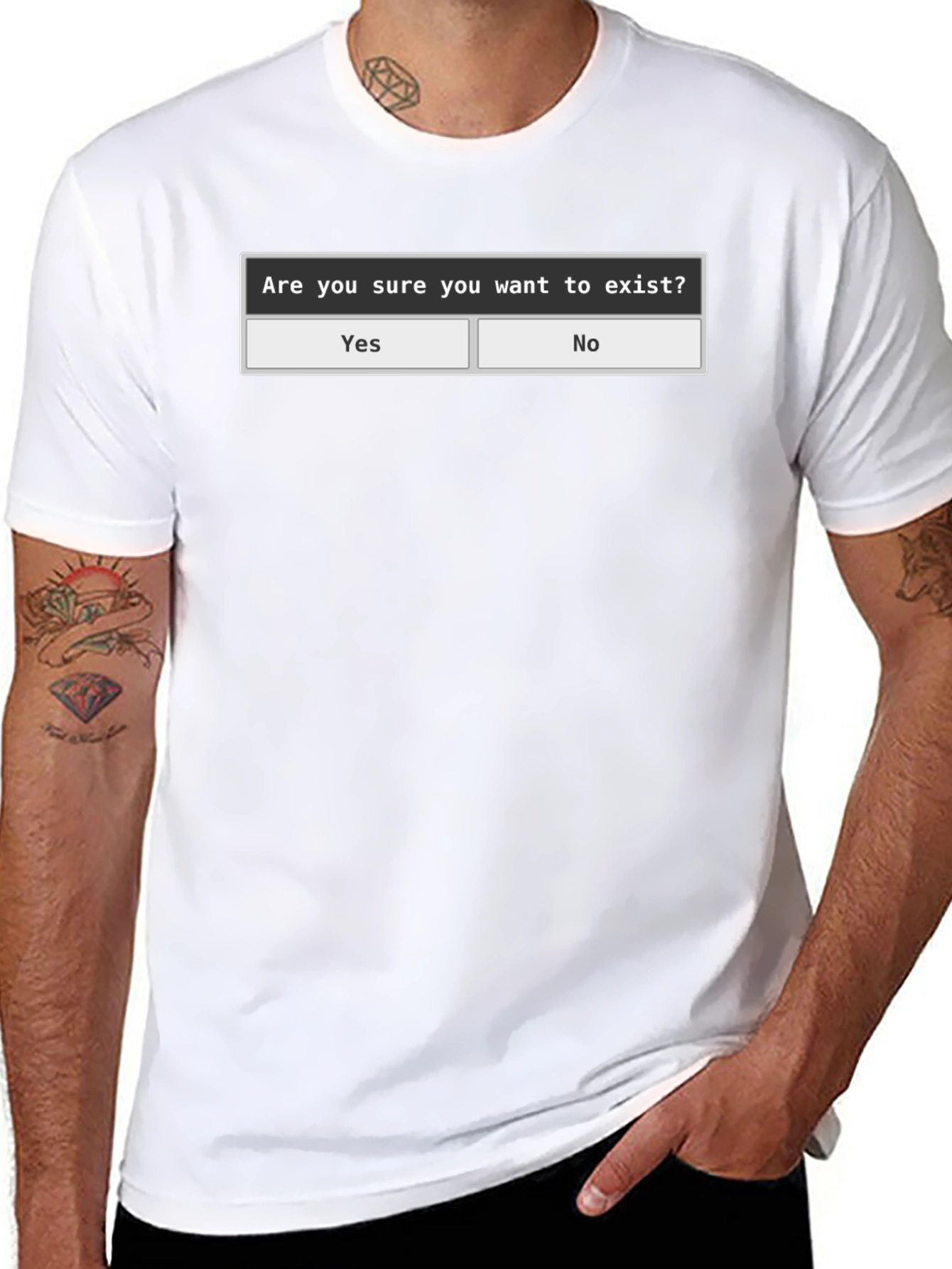 Existential Question T-Shirt - Funny Graphic Tee
