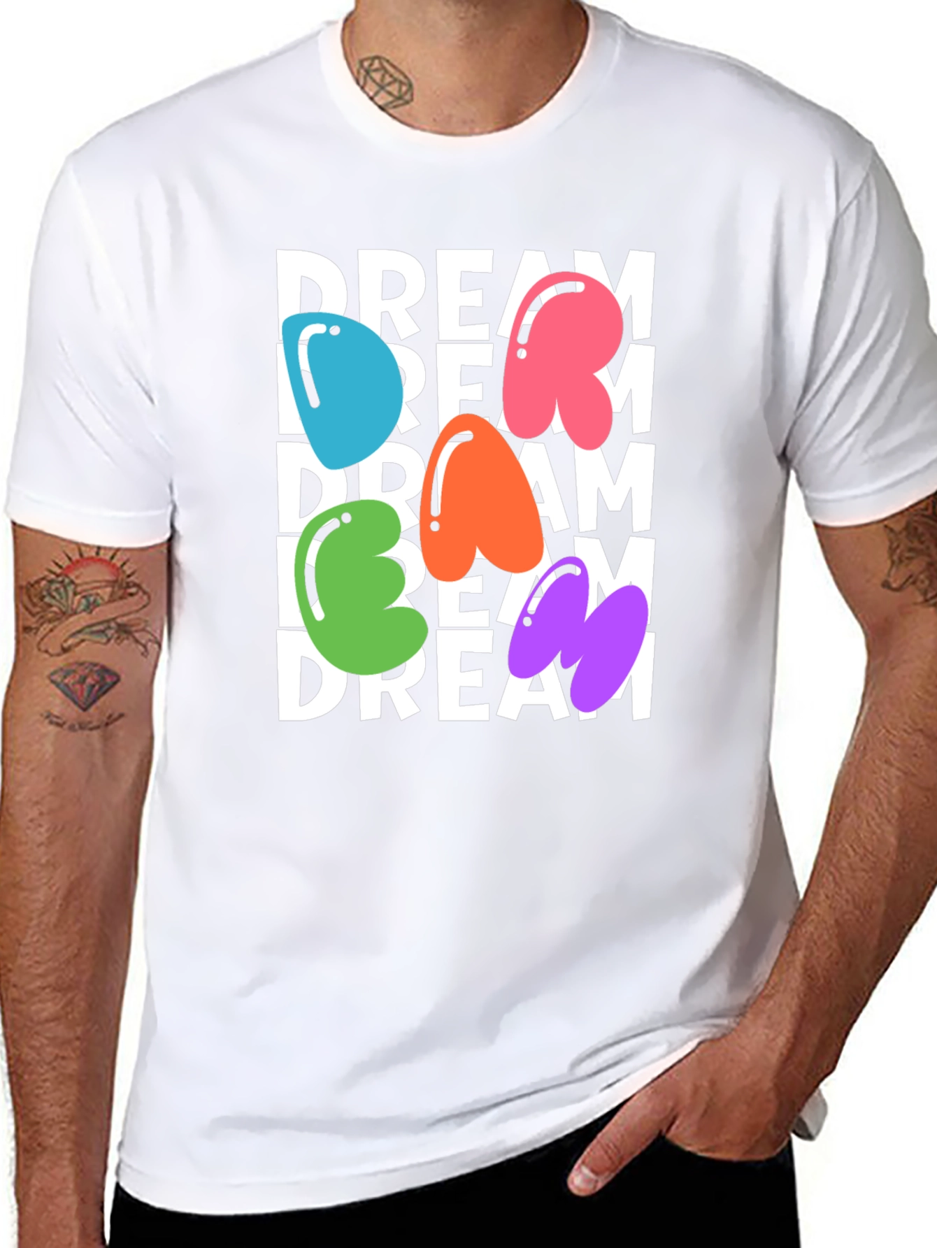 Dream Graphic Black T-Shirt