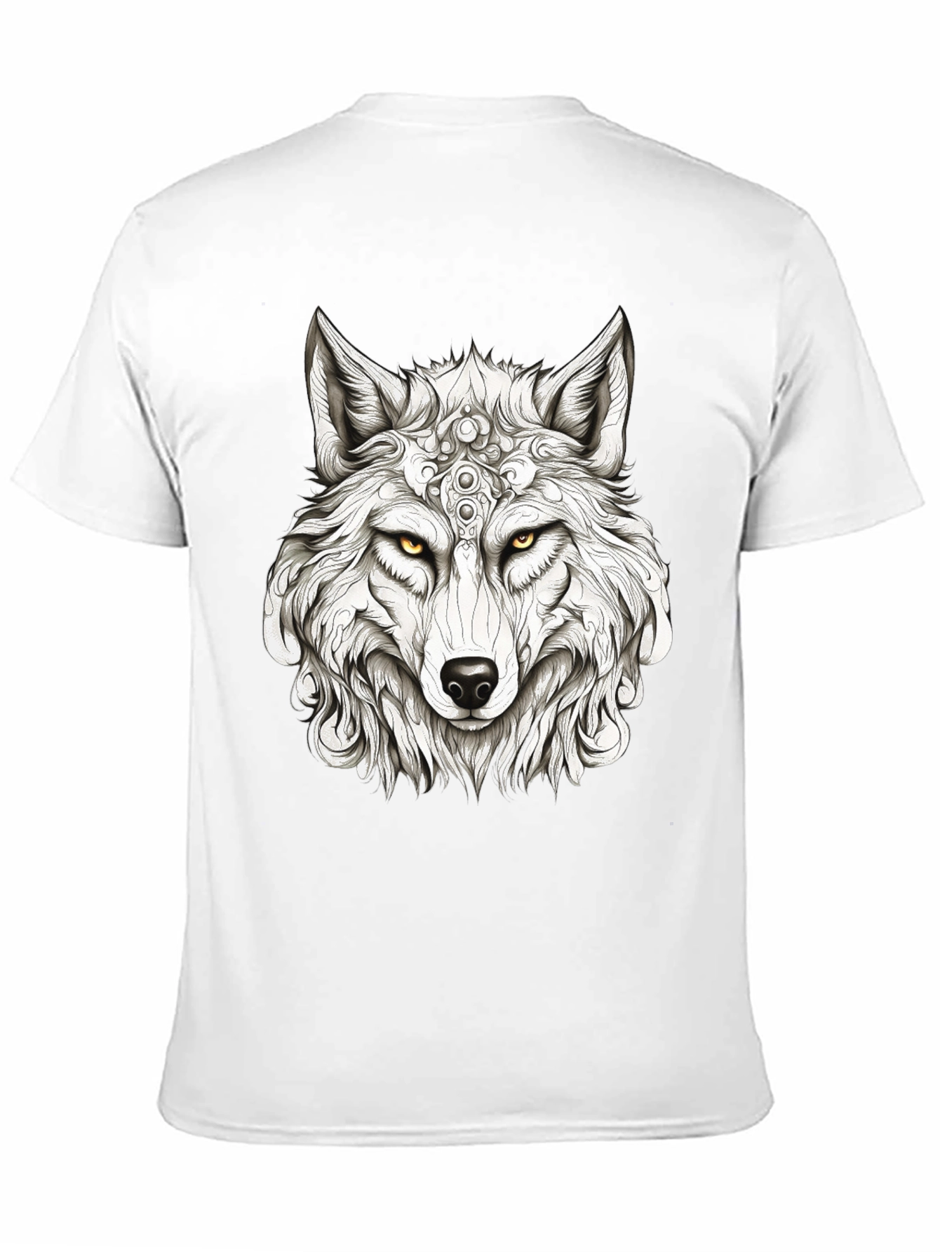 Wolf Graphic Print T-Shirt