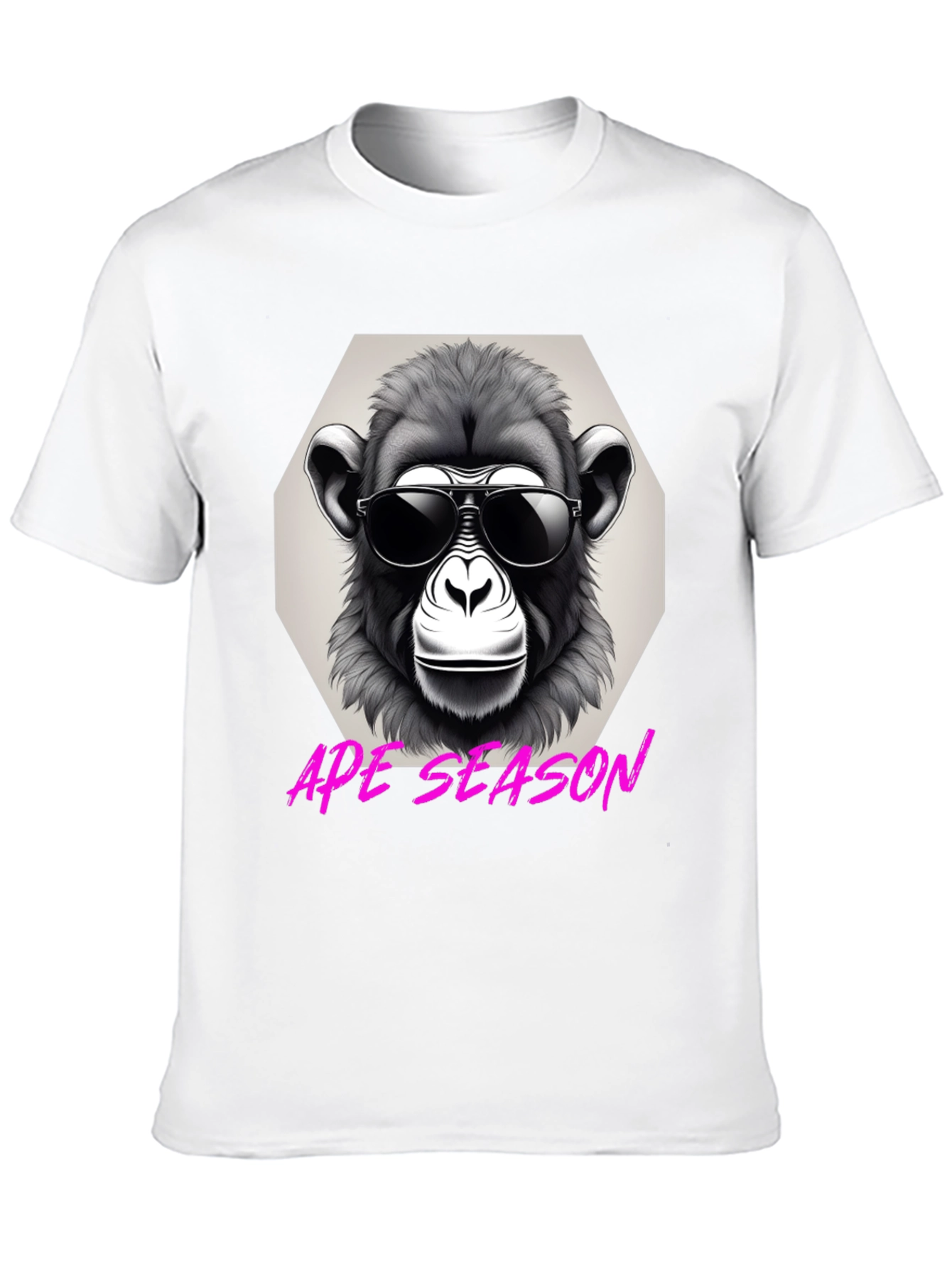 Ape Season Graphic T-Shirt - Cool Chimp Design