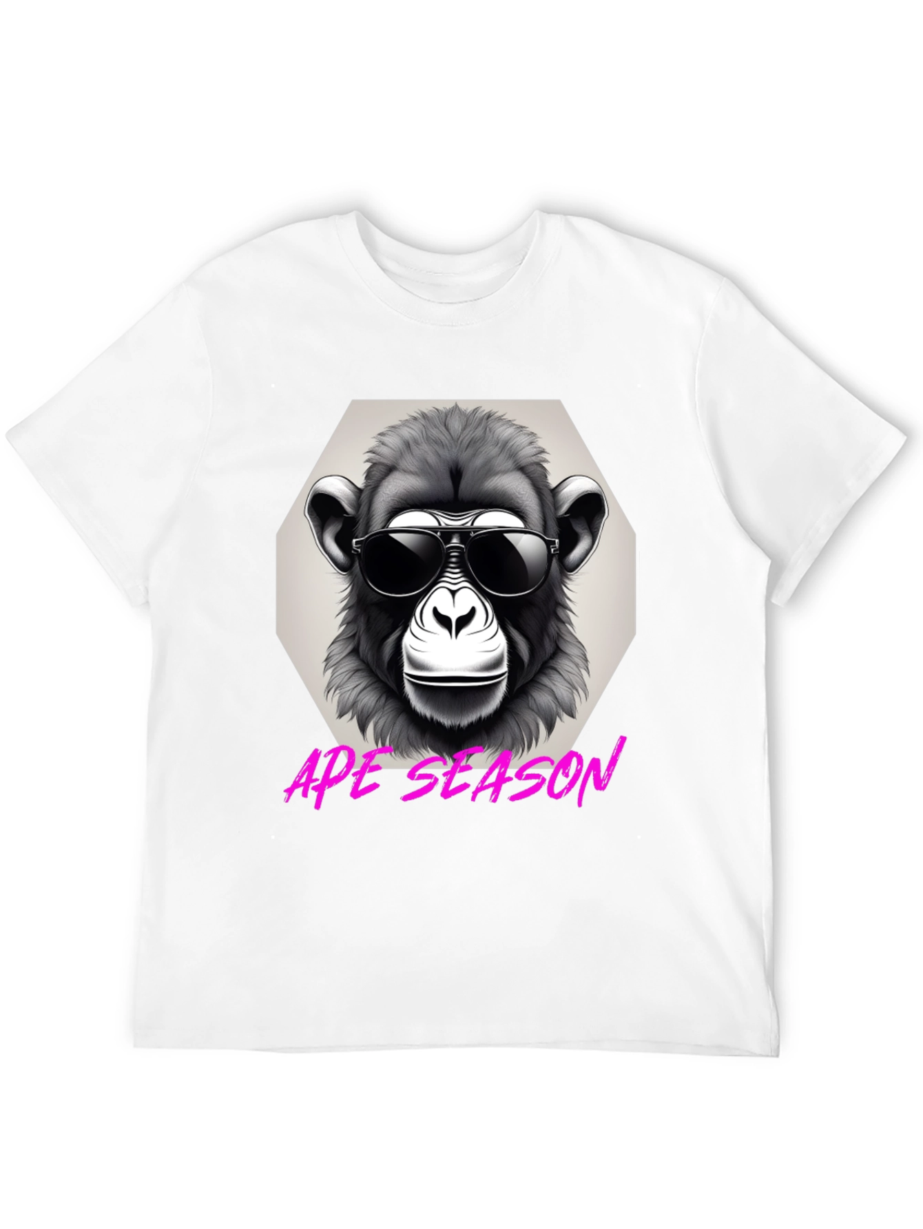 Ape Season Graphic T-Shirt - Cool Chimp Design