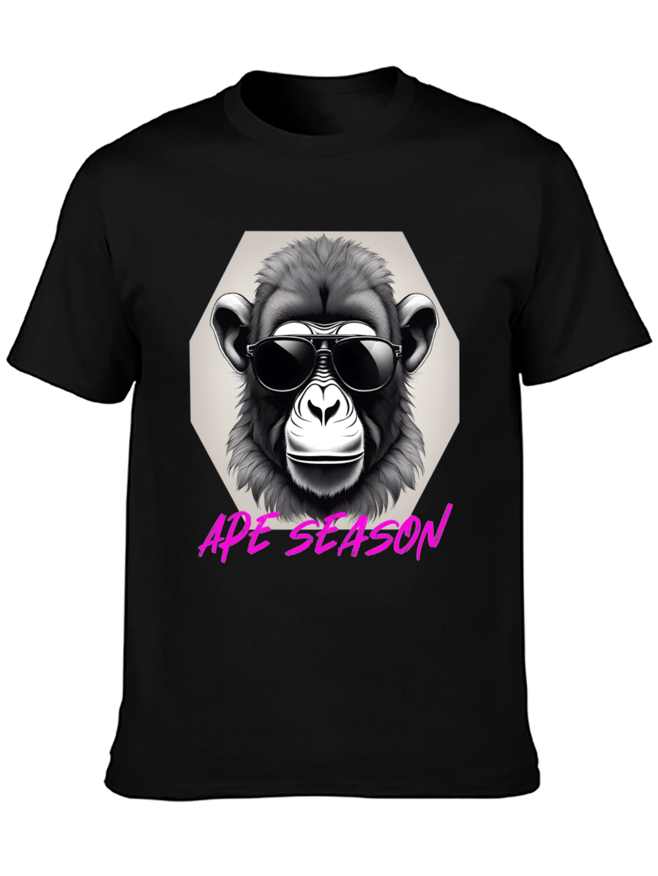 Ape Season Graphic T-Shirt - Cool Chimp Design