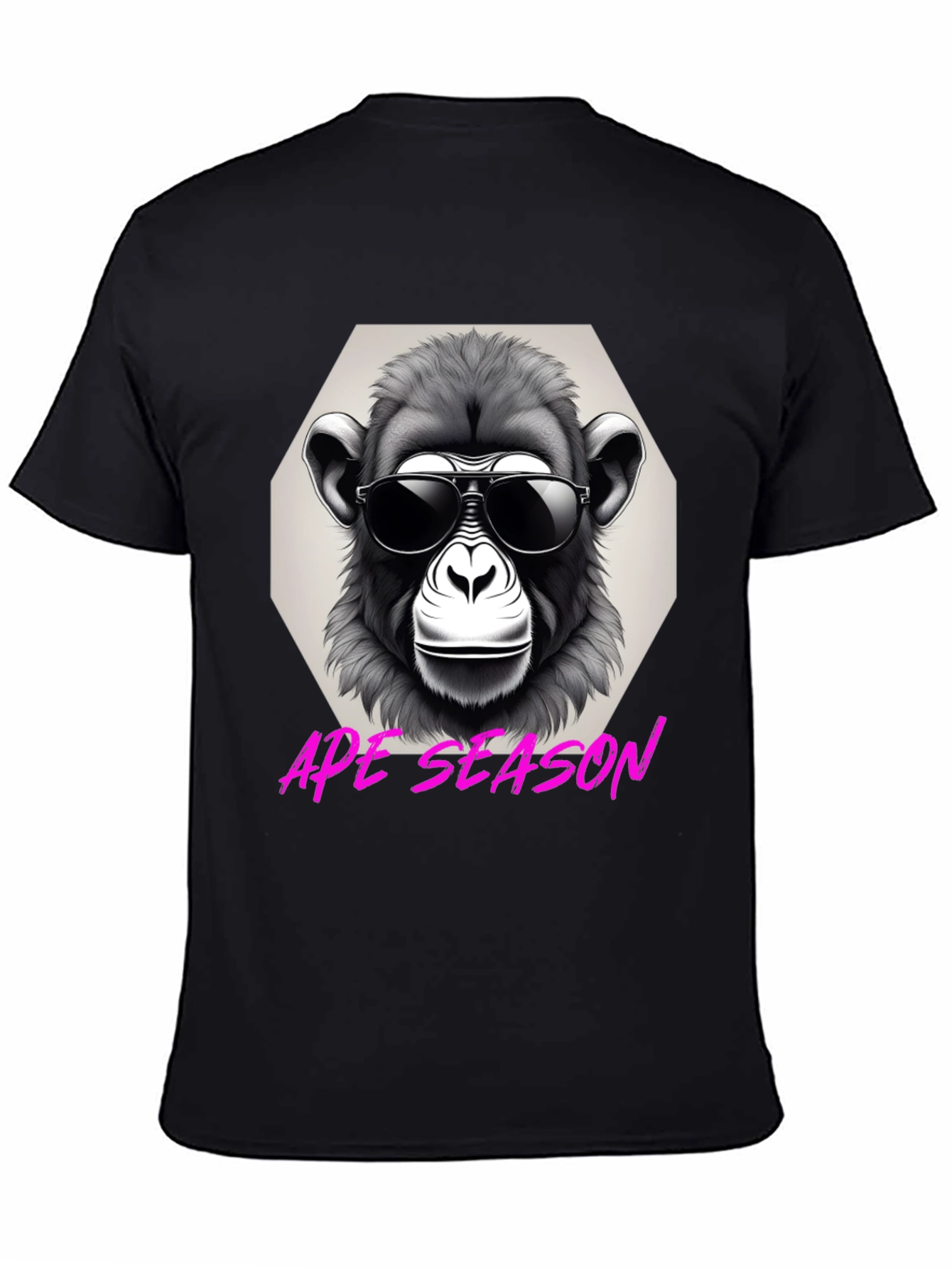Ape Season Graphic T-Shirt - Cool Chimp Design