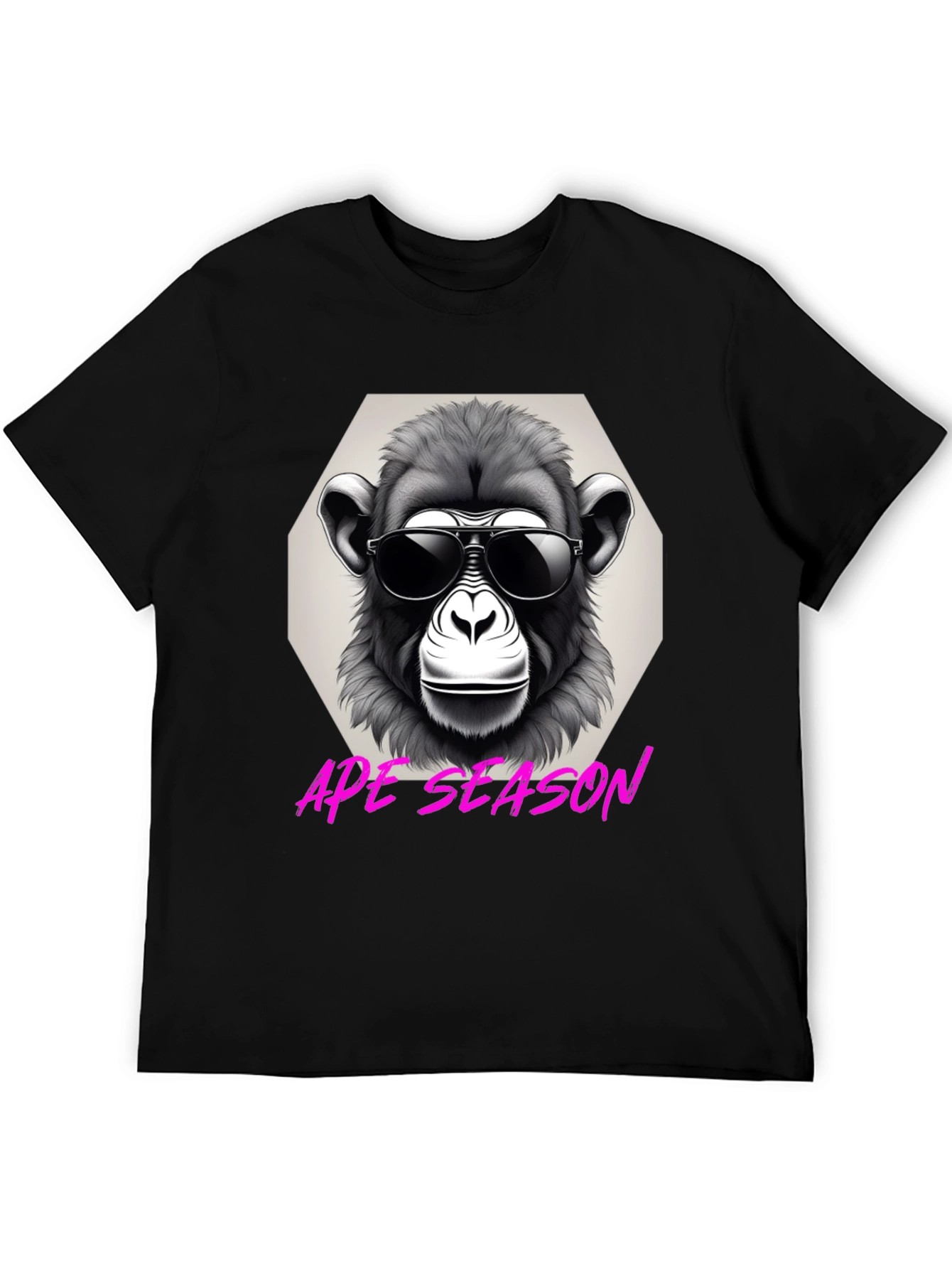 Ape Season Graphic T-Shirt - Cool Chimp Design