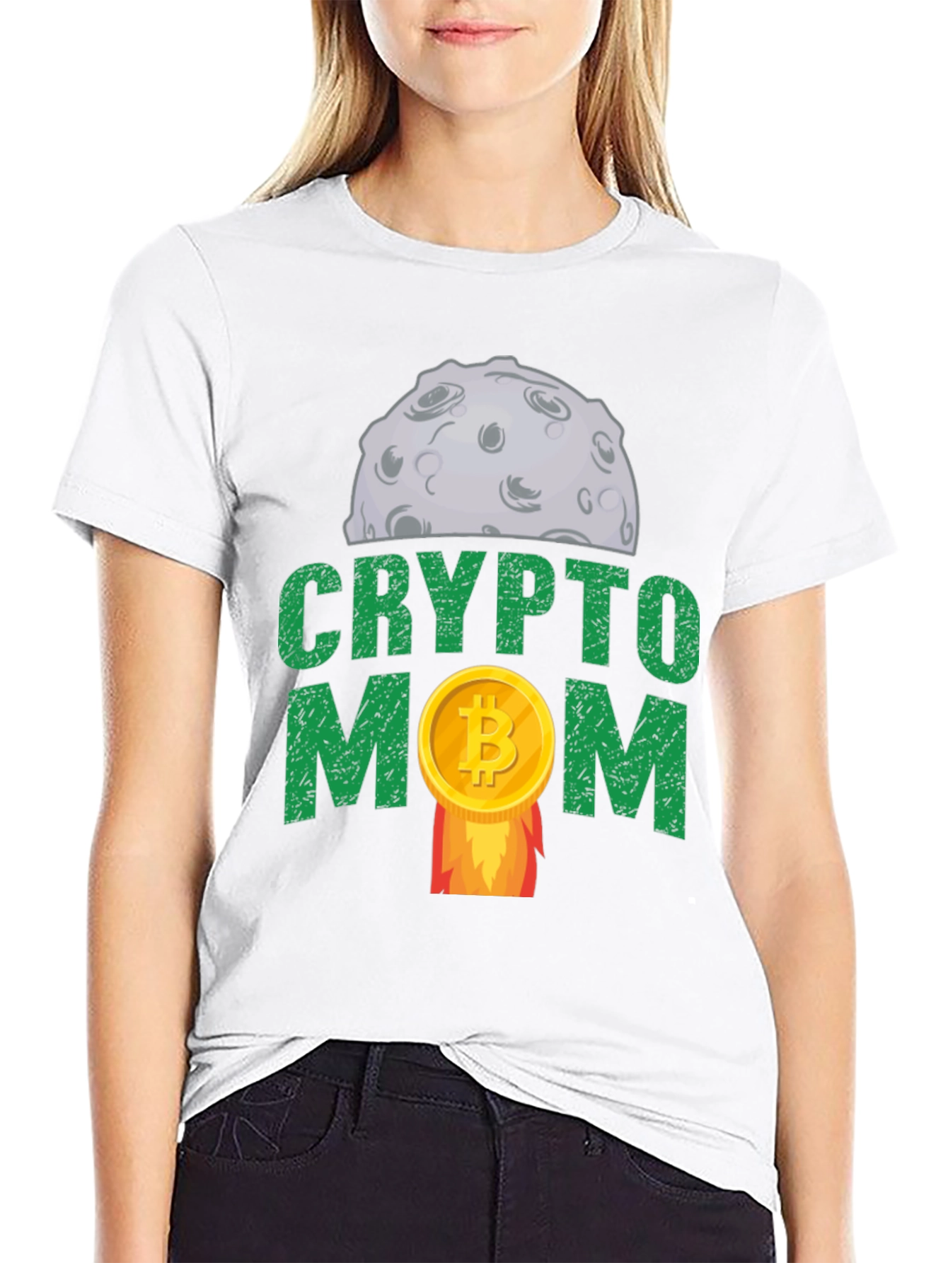 Crypto Mom Bitcoin T-Shirt