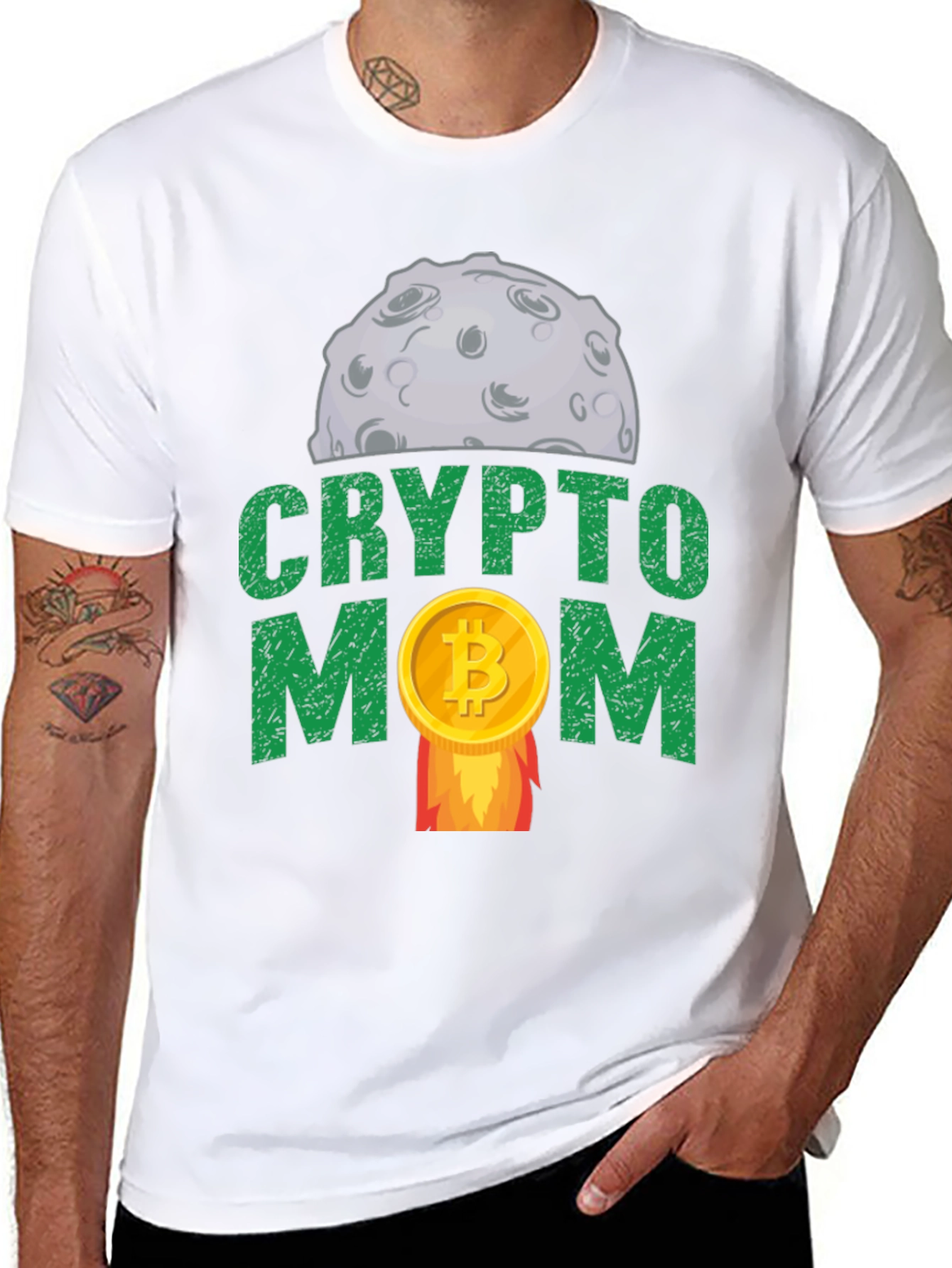 Crypto Mom Bitcoin T-Shirt