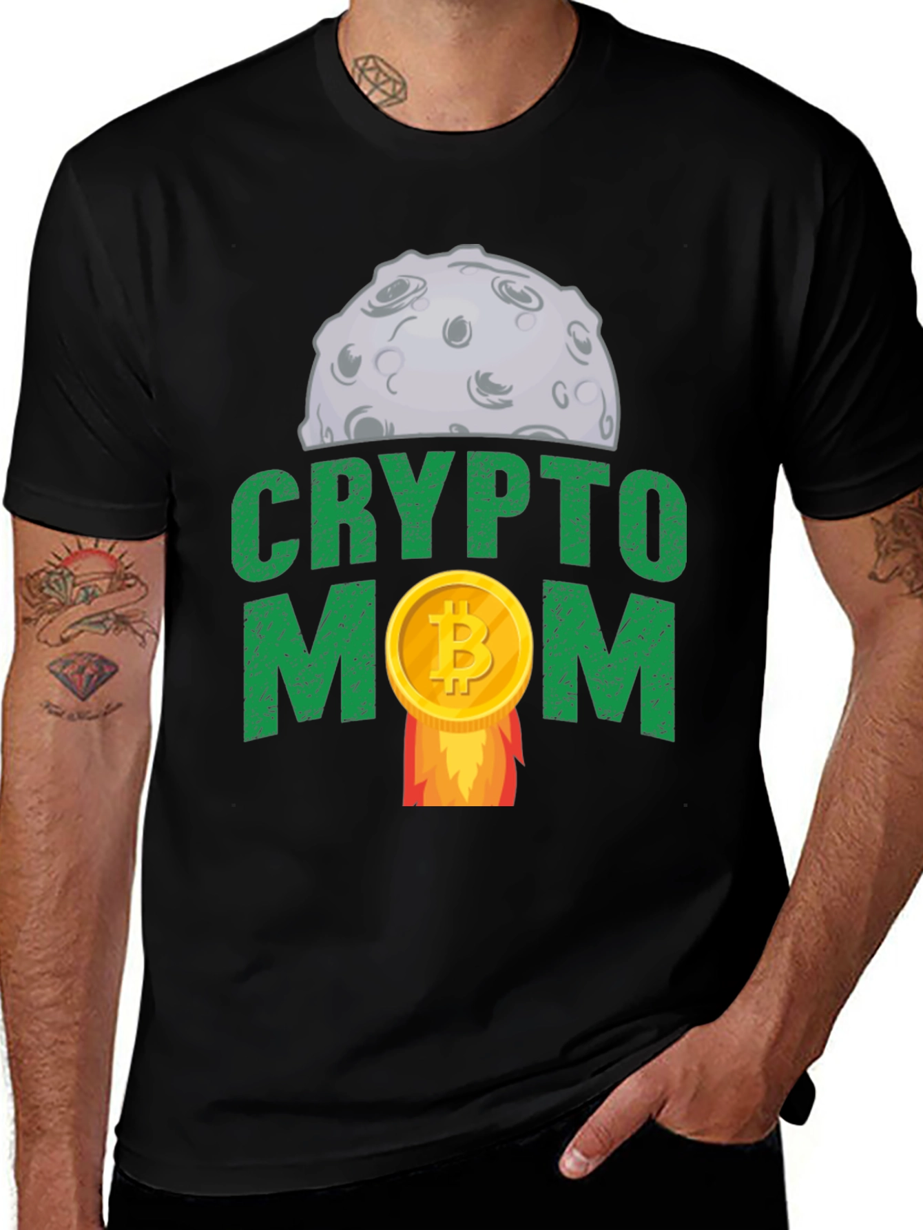 Crypto Mom Bitcoin T-Shirt